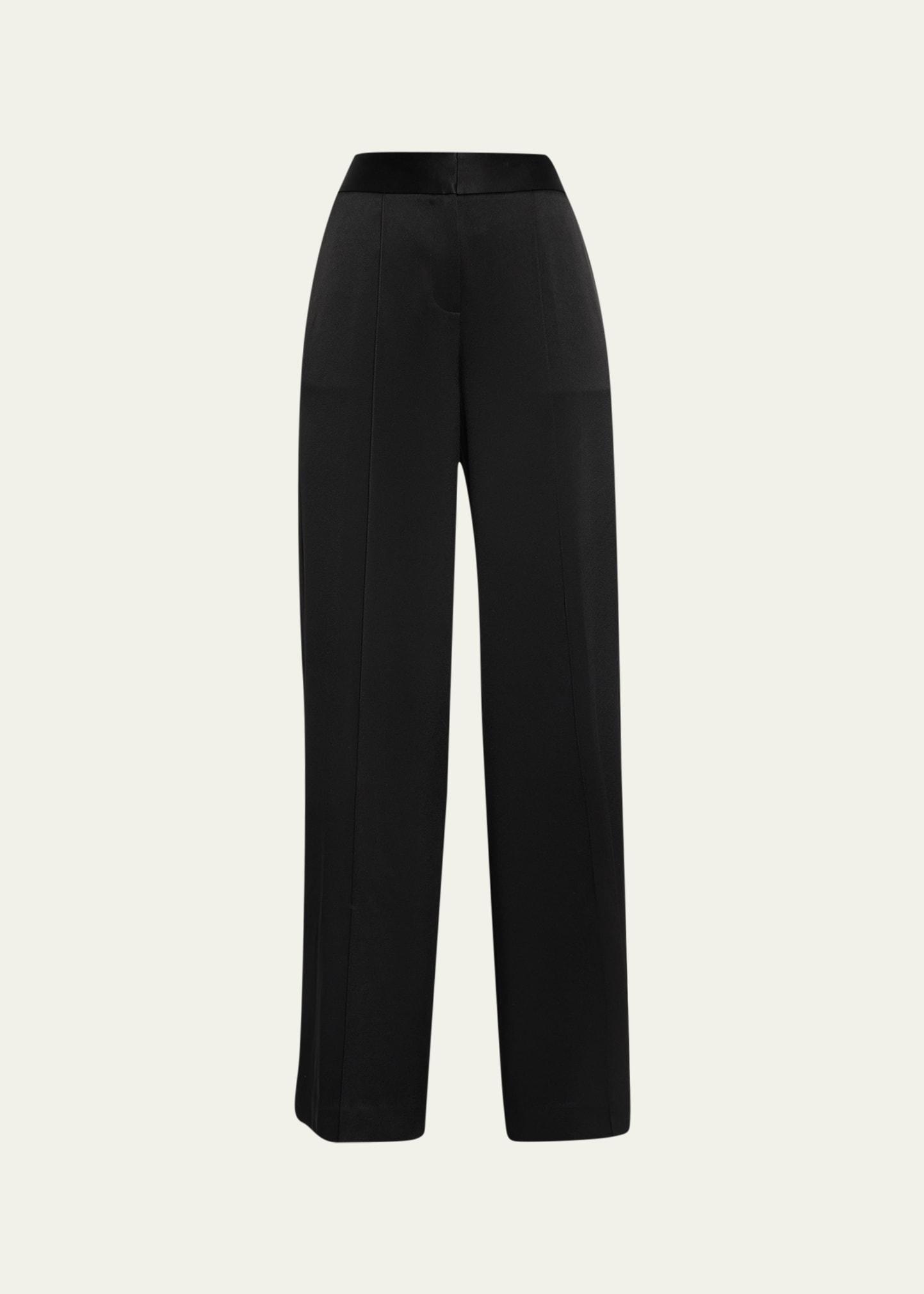 Kobi Halperin Andi High-rise Wide-leg Pants In Black