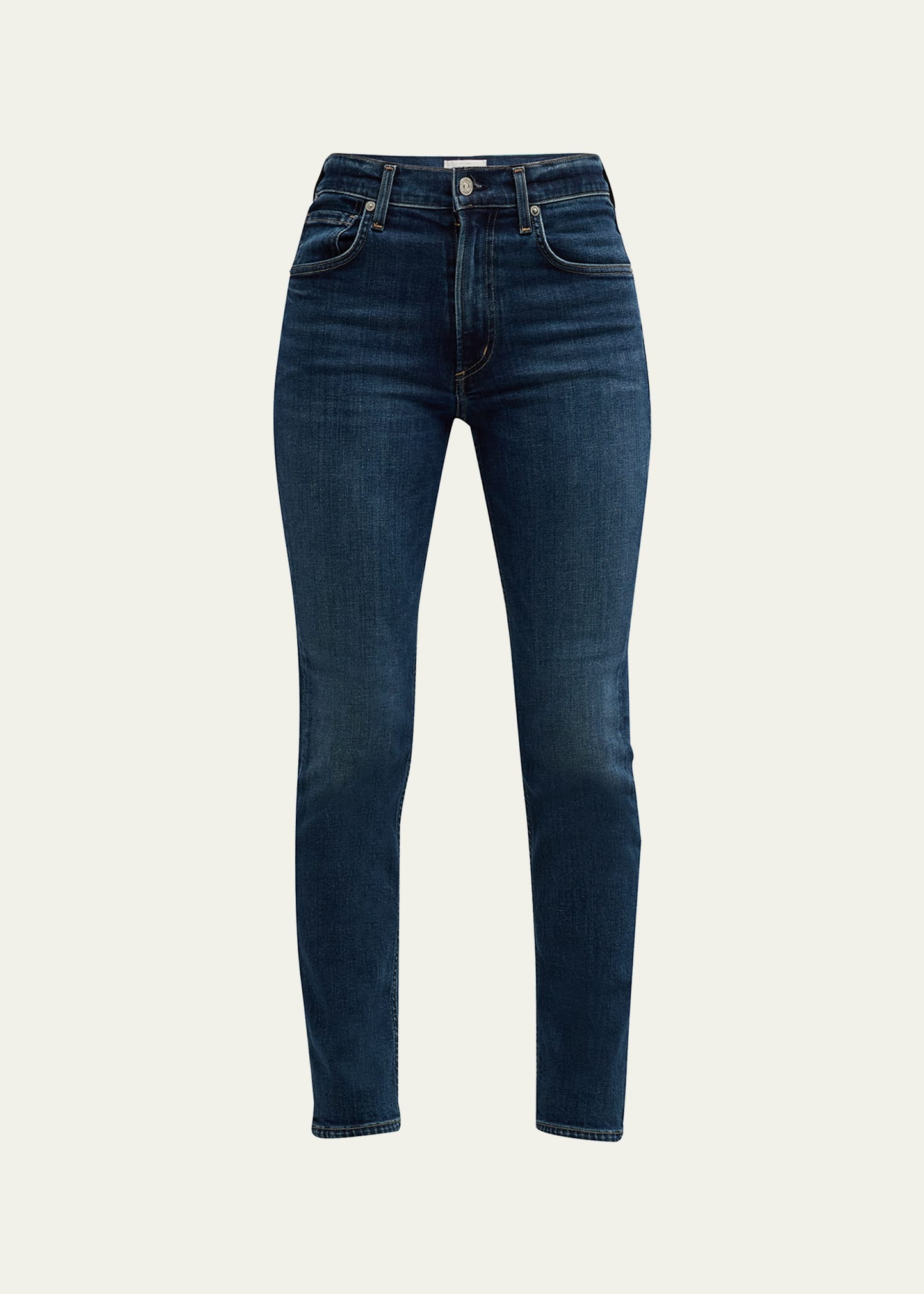Citizens Of Humanity Sloane Skinny-leg Crop Jeans In Baltic