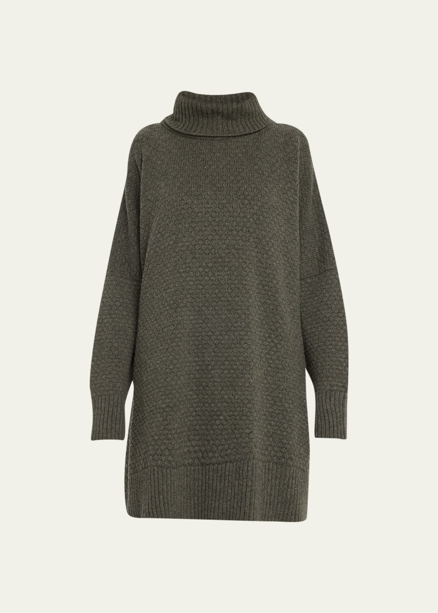 Wide Roll-Neck Sweater (Long Plus Length)