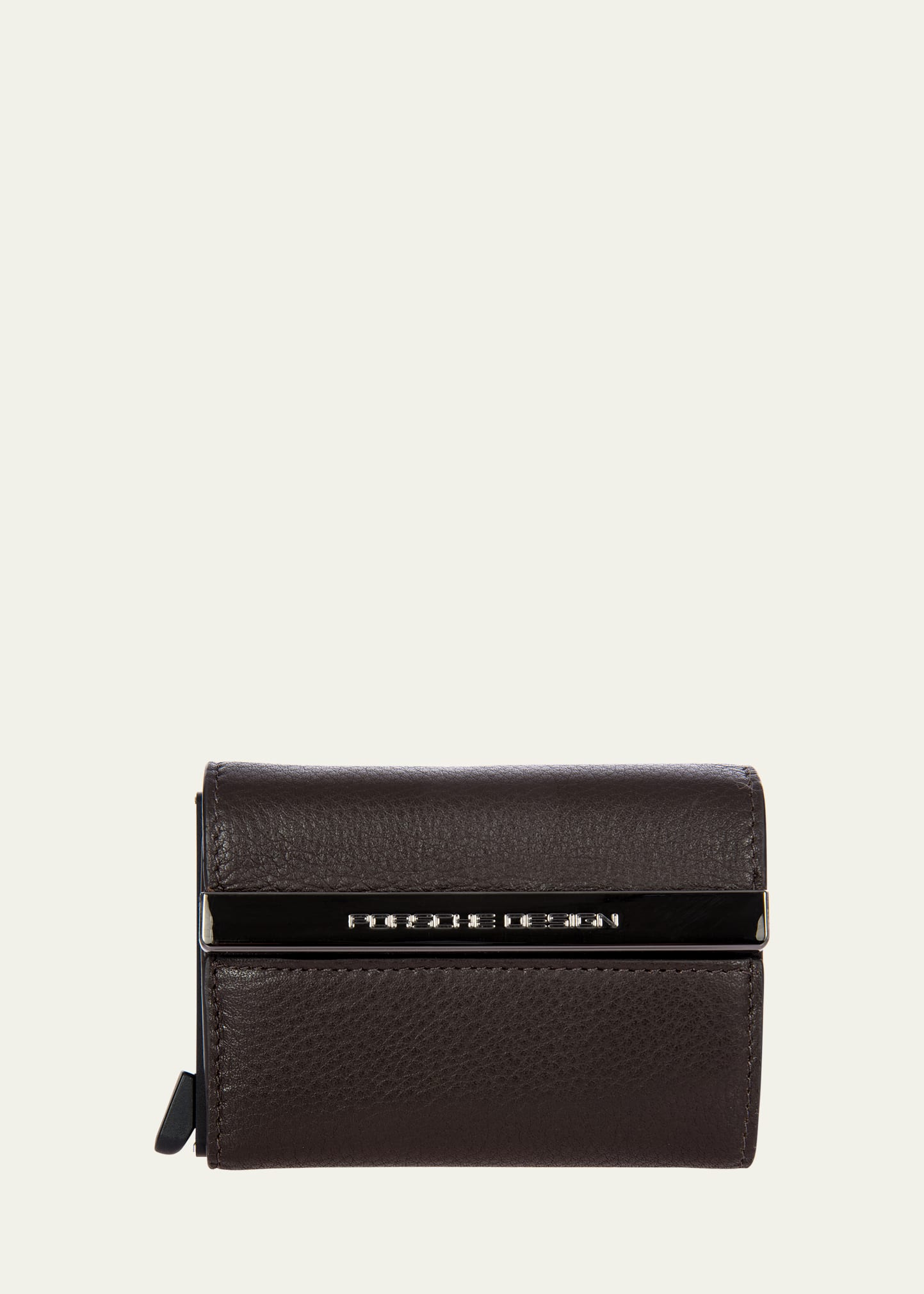 Shop Porsche Design X Secrid Cardholder In Dark Brown
