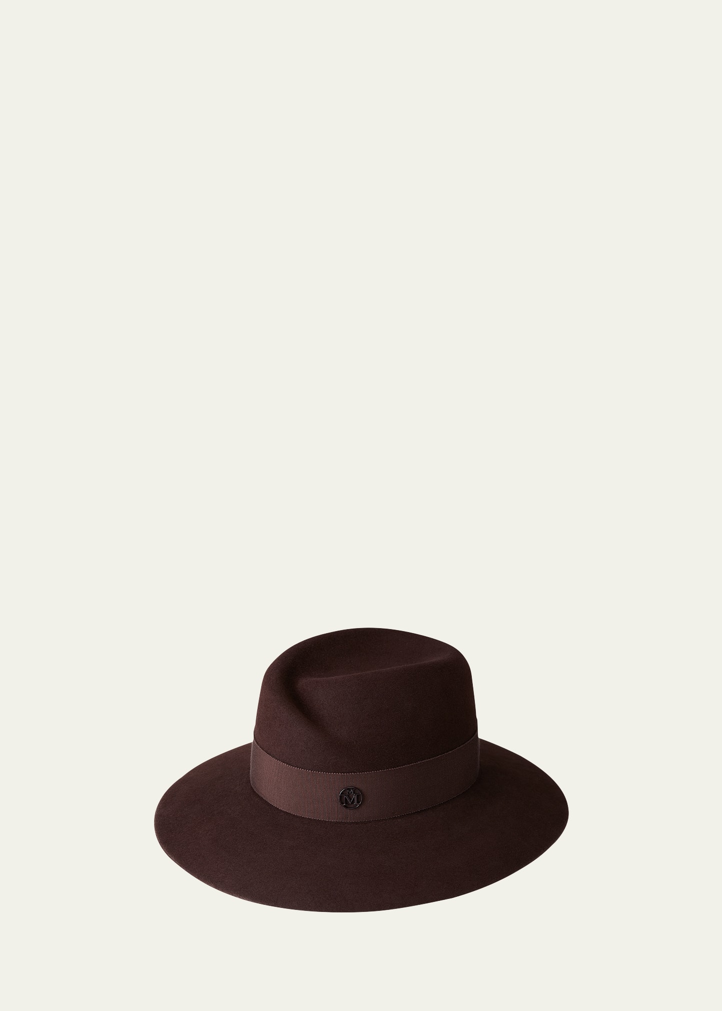 Virginie wool felt fedora