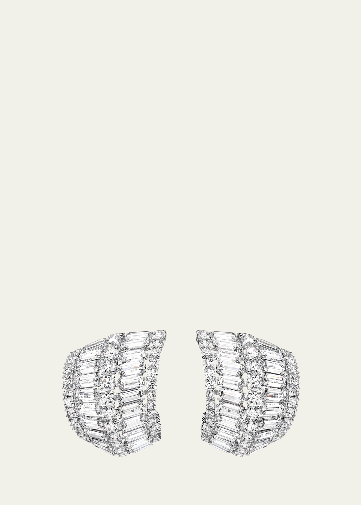 Hyperbola Crystal Earrings