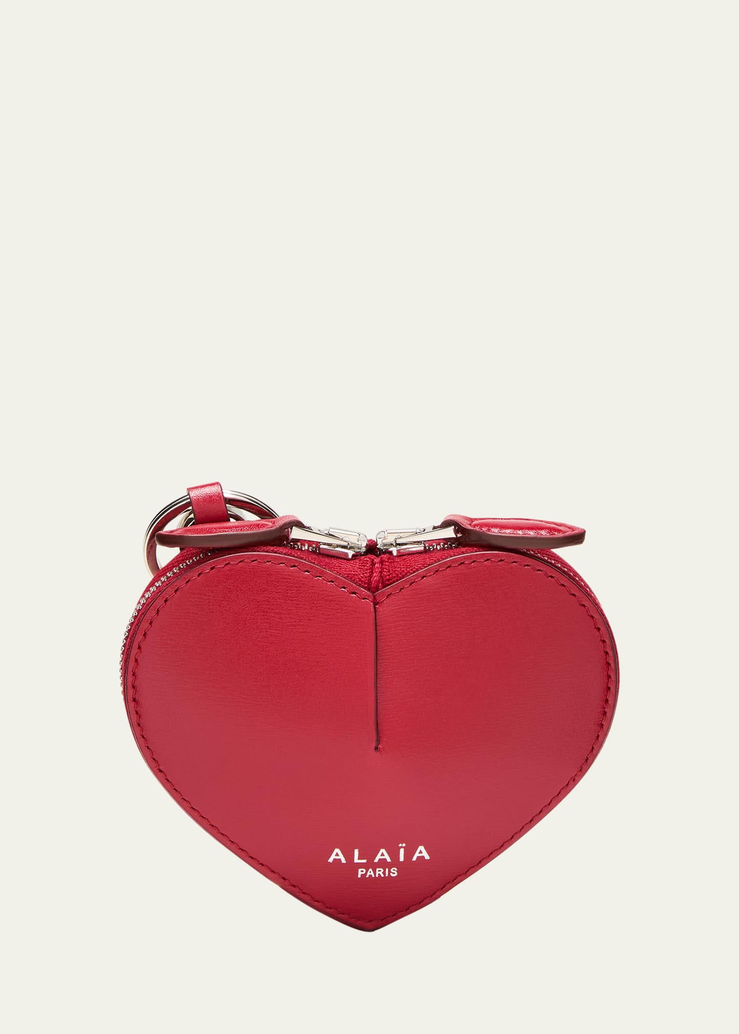 Alaïa Le Coeur Mini Charm In Laque
