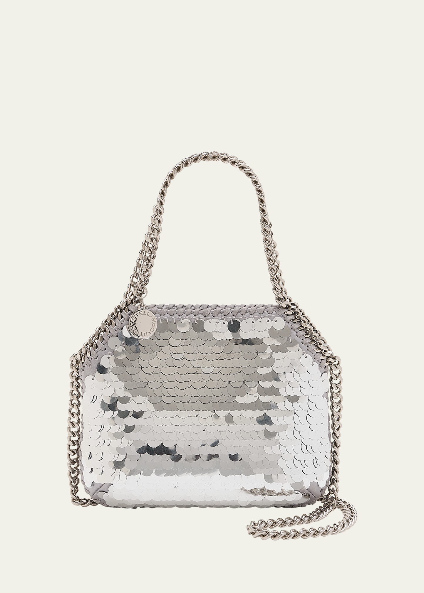 Mini Sequins Chain Shoulder Bag