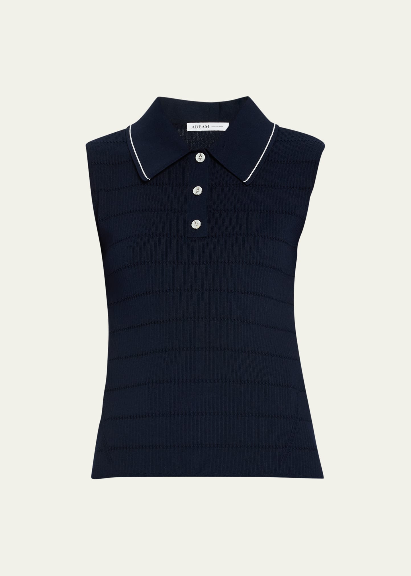 Graf Knit Polo Top