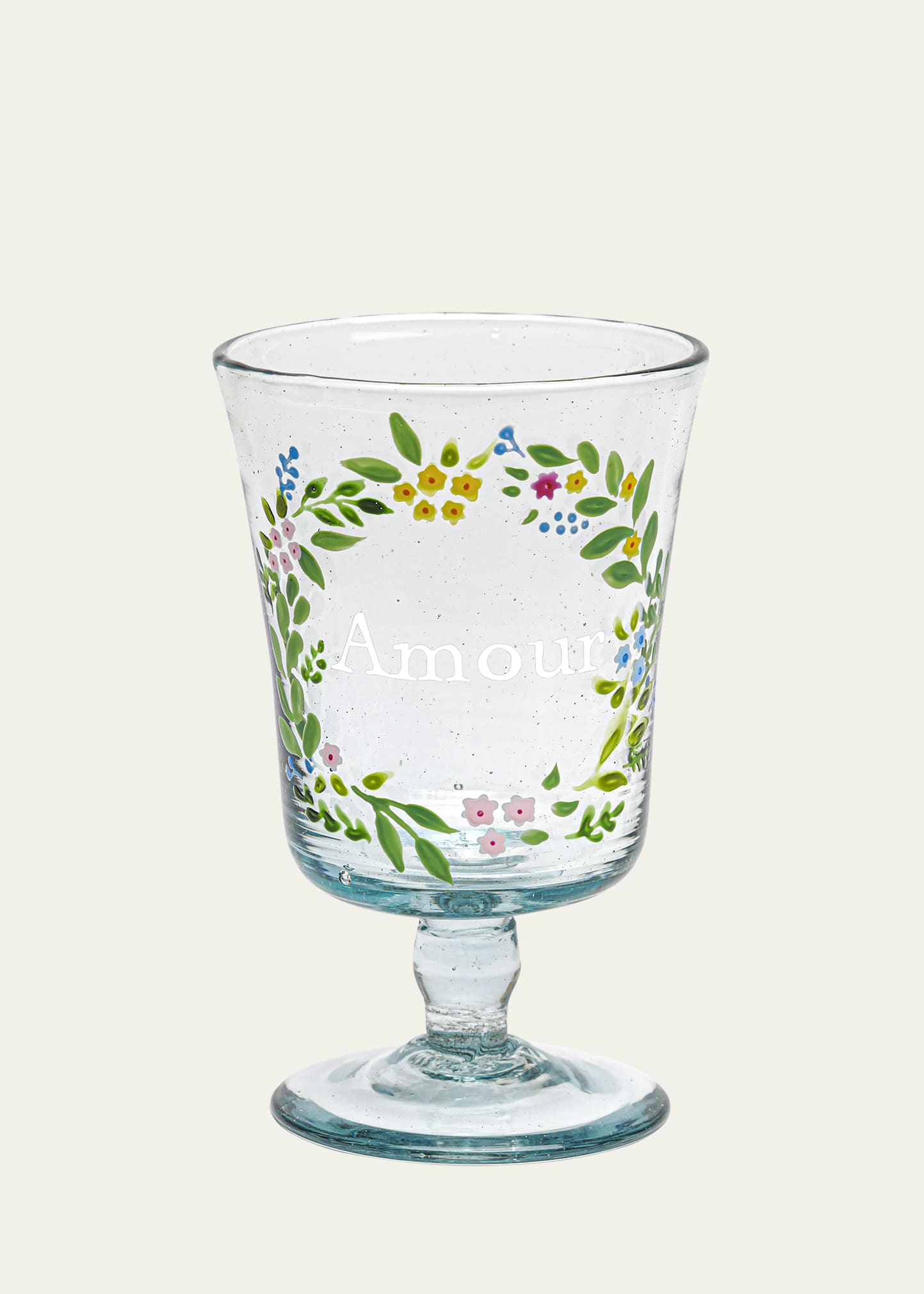 Marin Montagut Amour Wine Glass In Gray