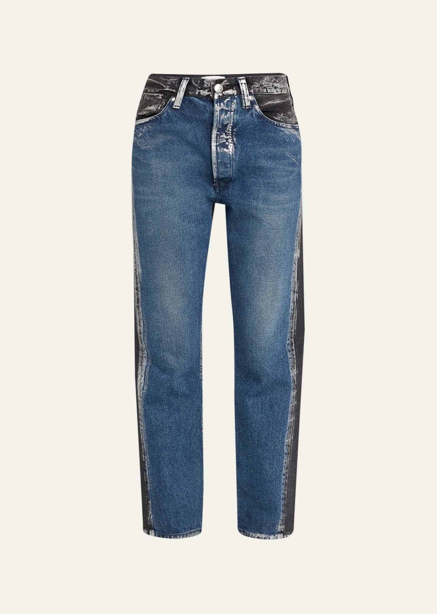 The Straight Jean Trouser In Blue