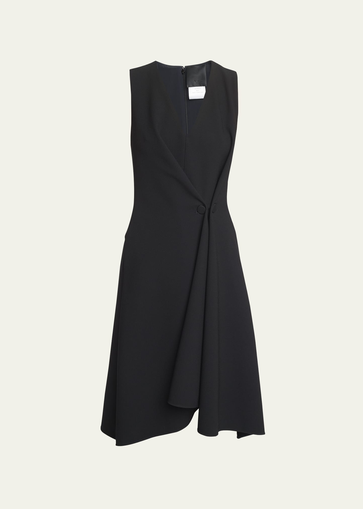 Wrap Dress with Side Draped Detail