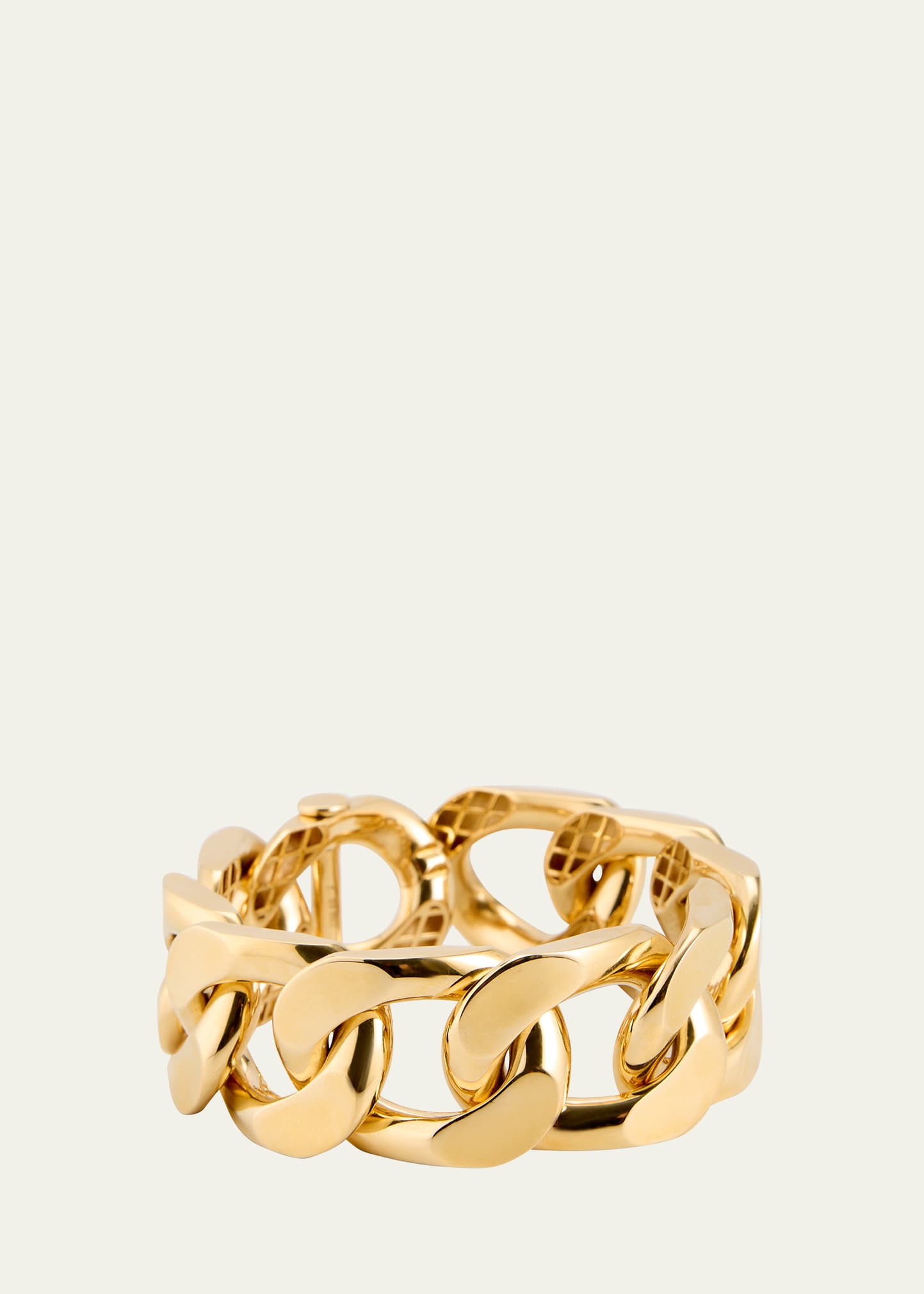 New York 66 Bracelet, Big, in Yellow Gold, 10 links