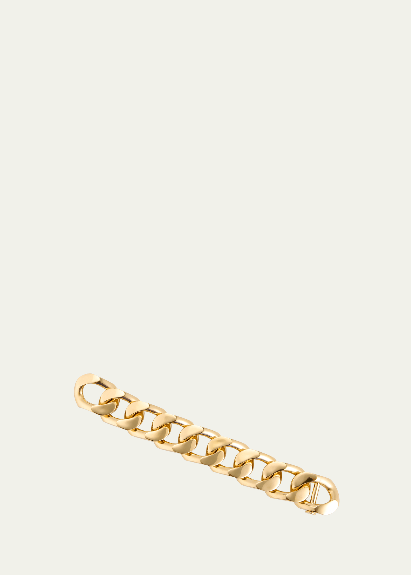 New York 66 Bracelet, Big, in Yellow Gold, 9 Links