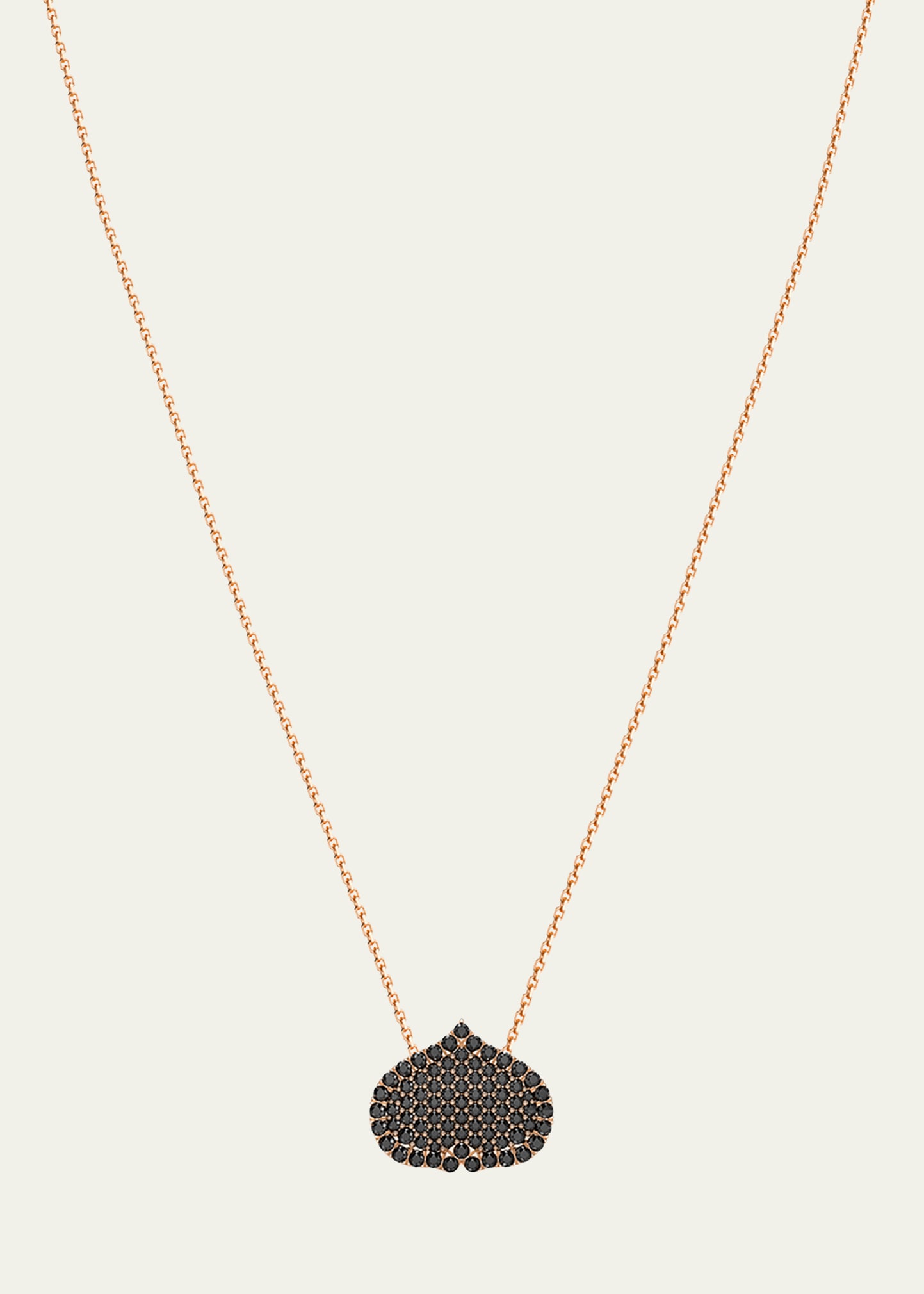 Eye Adore Diamond Pave Pendant Necklace, 15mm