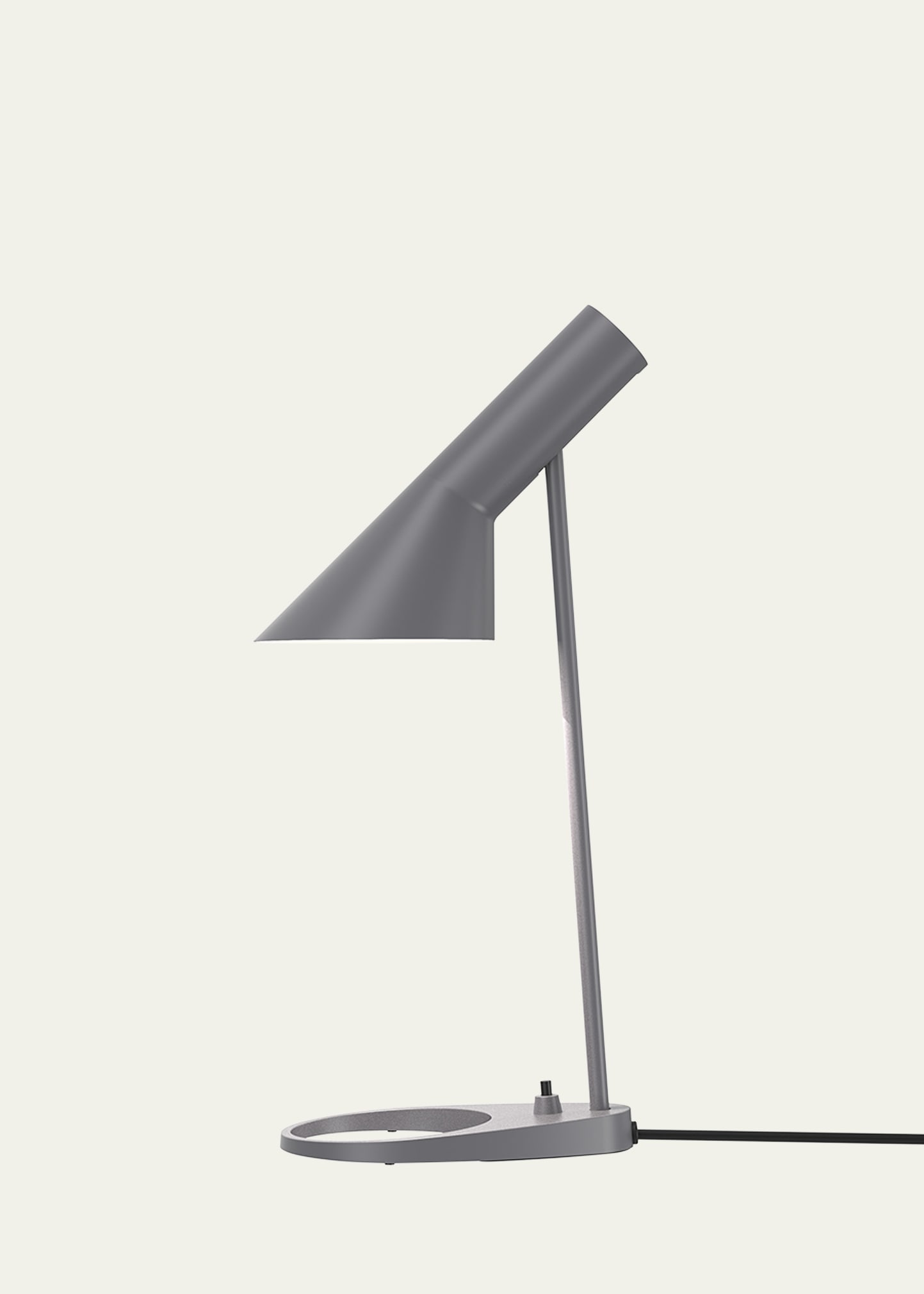 Louis Poulsen Aj Mini Table Lamp In Dark Grey