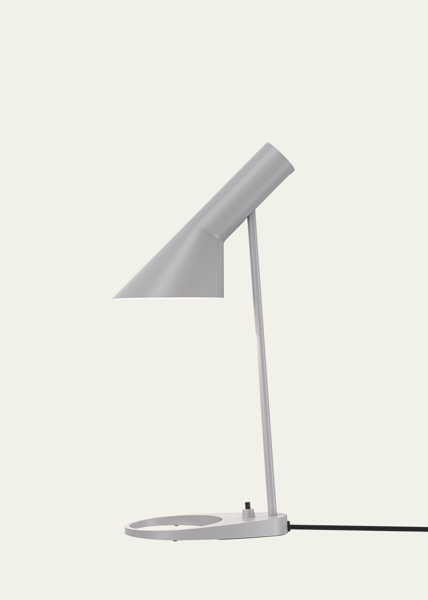 Louis Poulsen Aj Mini Table Lamp In Light Grey