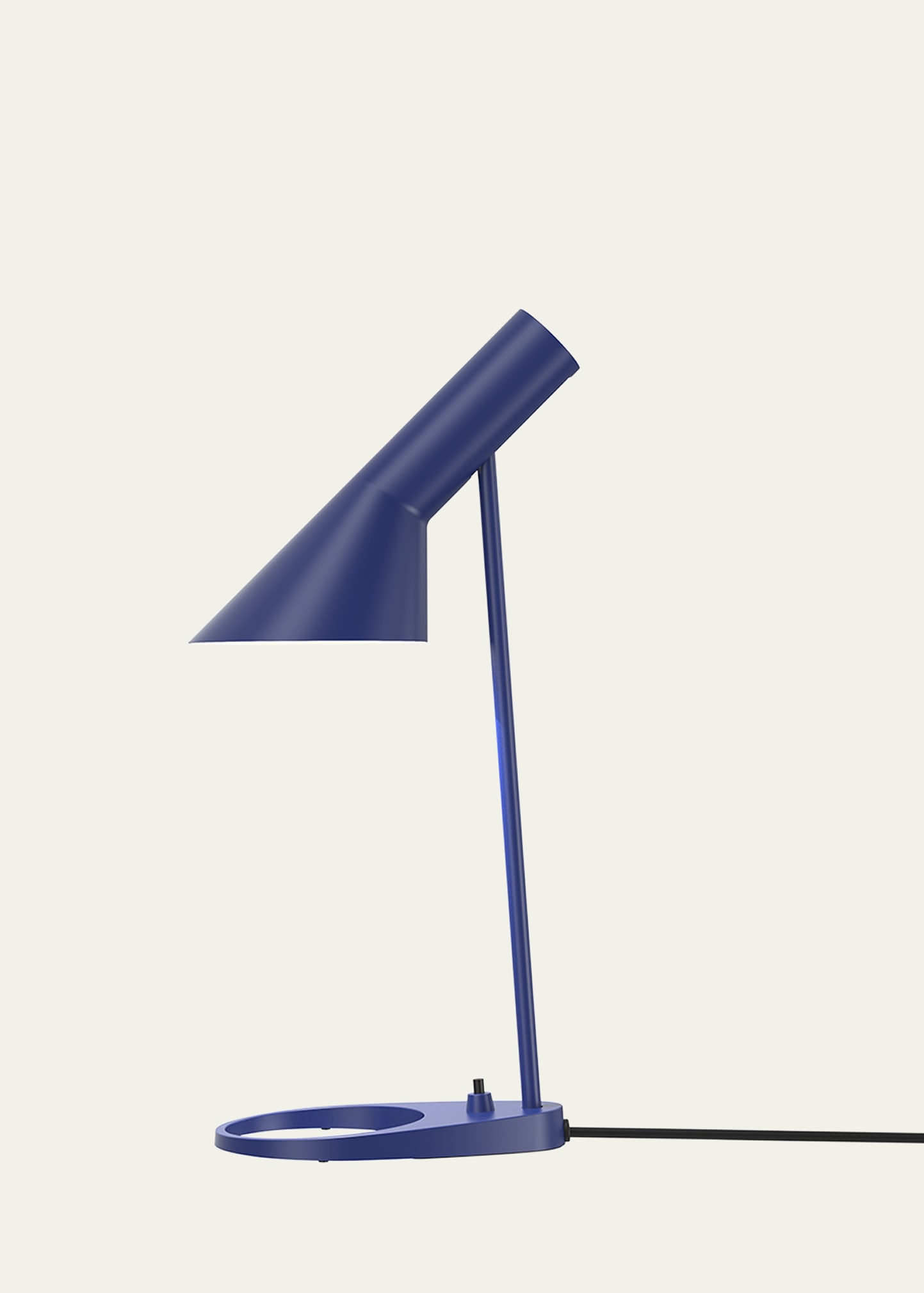 Louis Poulsen Aj Mini Table Lamp In Midnight Blue