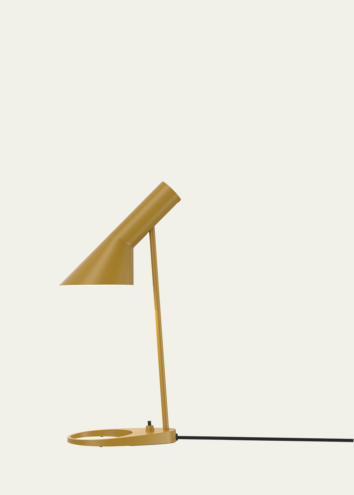 Louis Poulsen Aj Mini Table Lamp In Yellow Ochre