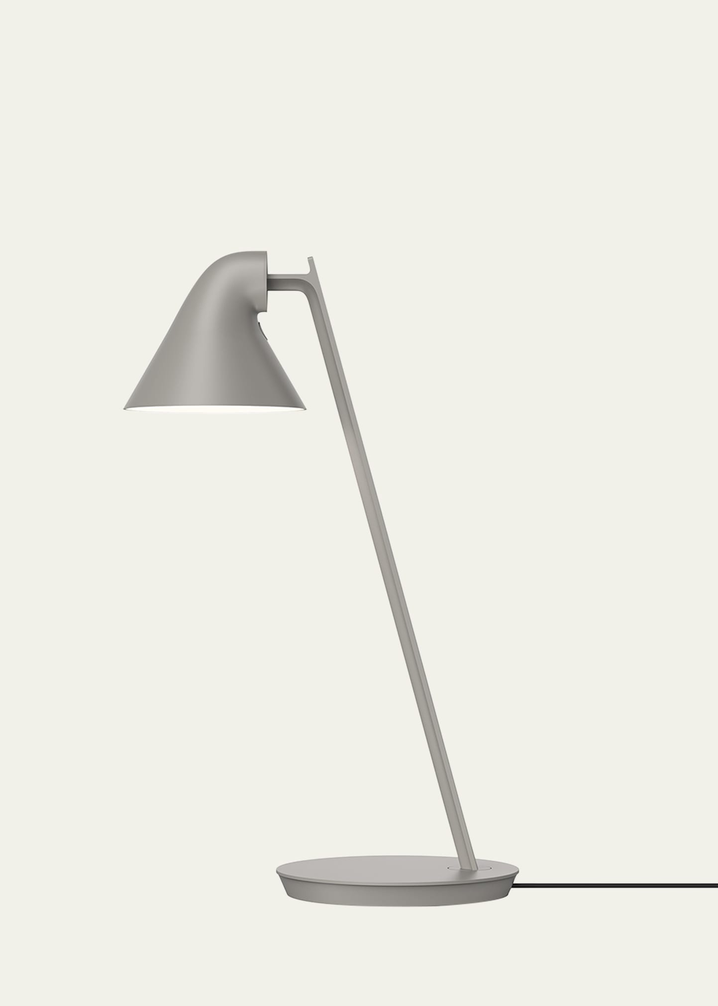 Shop Louis Poulsen Njp Mini Lamp In Light Aluminum Gr