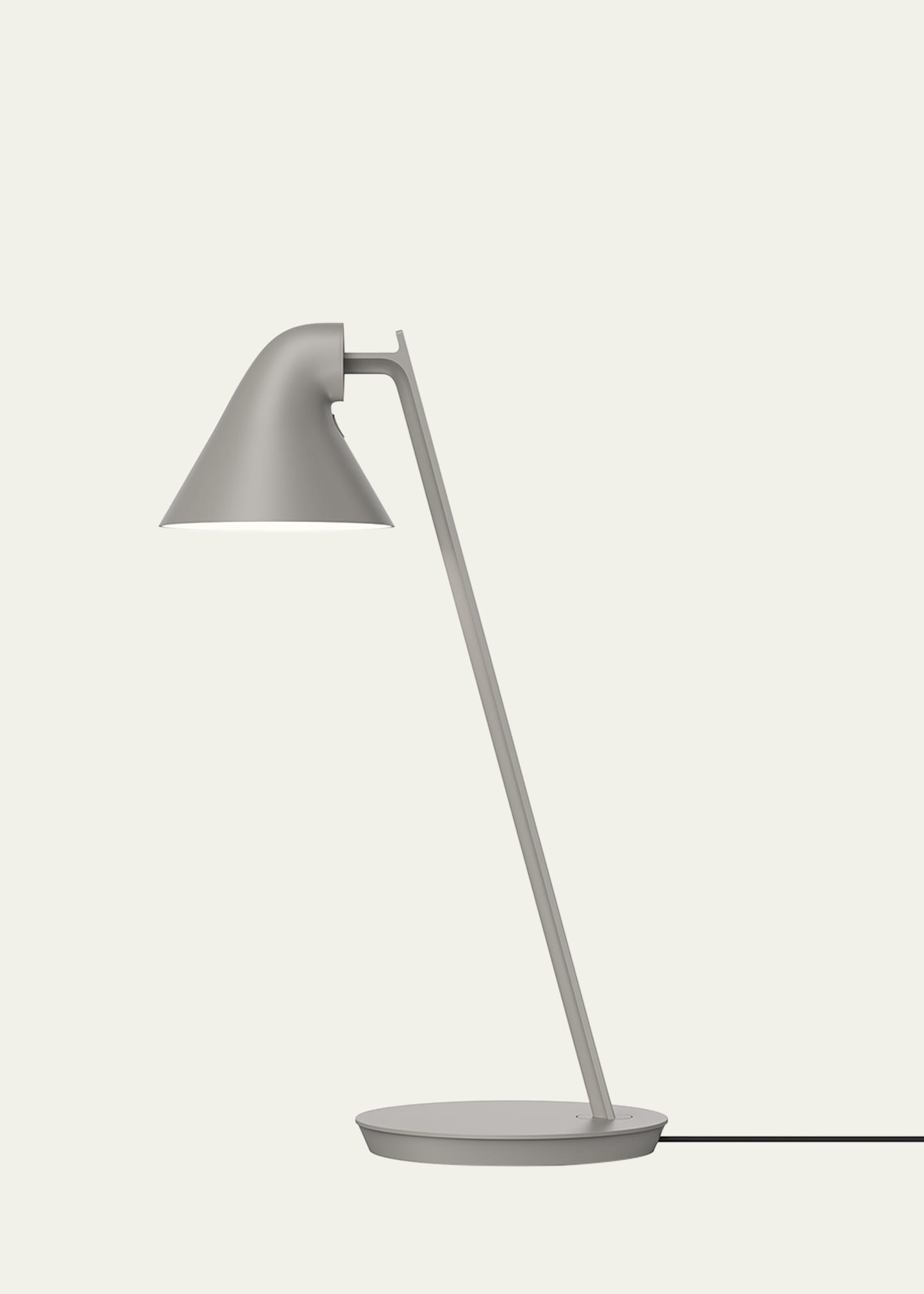 Louis Poulsen Njp Mini Table Lamp In Light Aluminum Gr