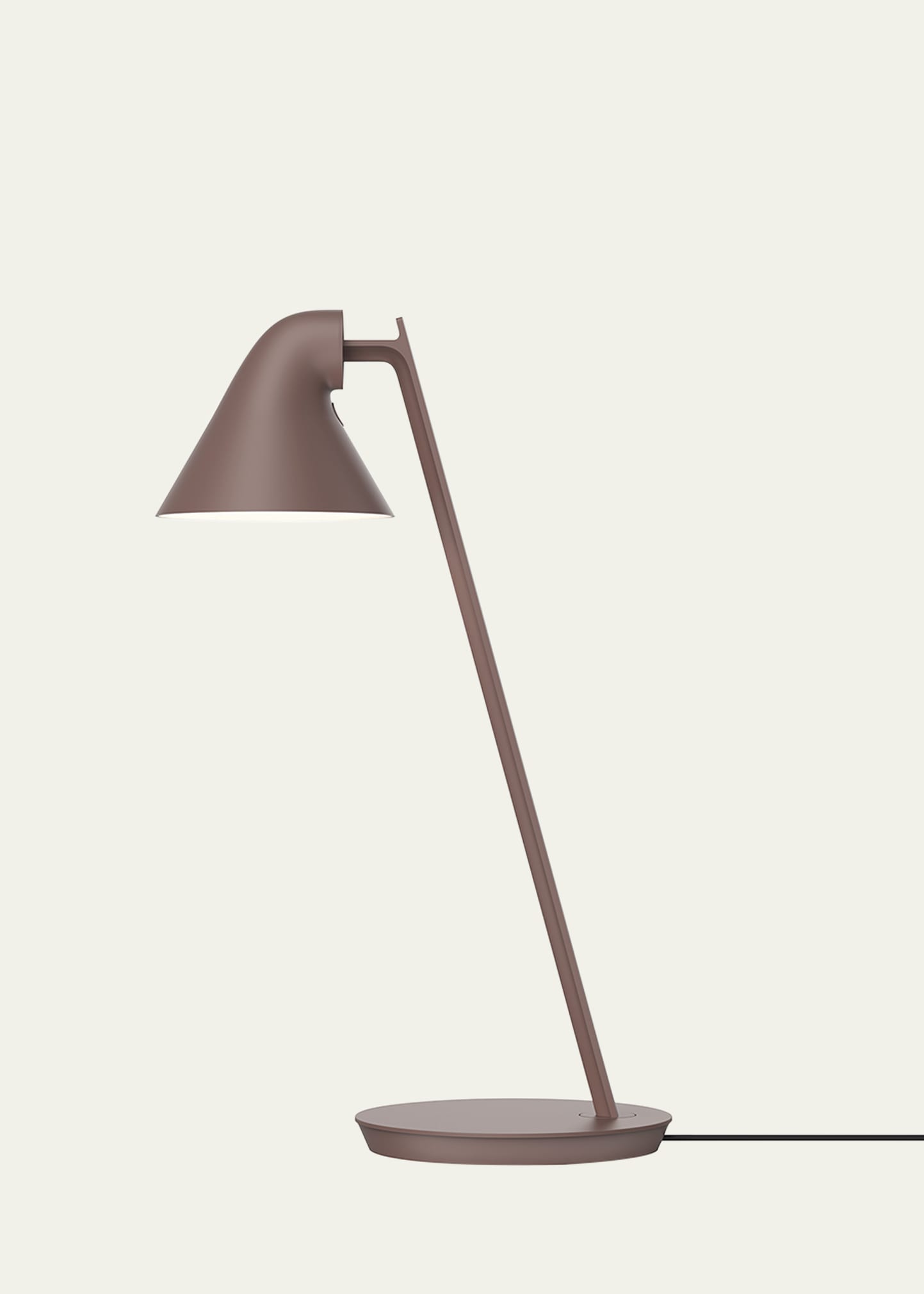 Shop Louis Poulsen Njp Mini Lamp In Rose Brown