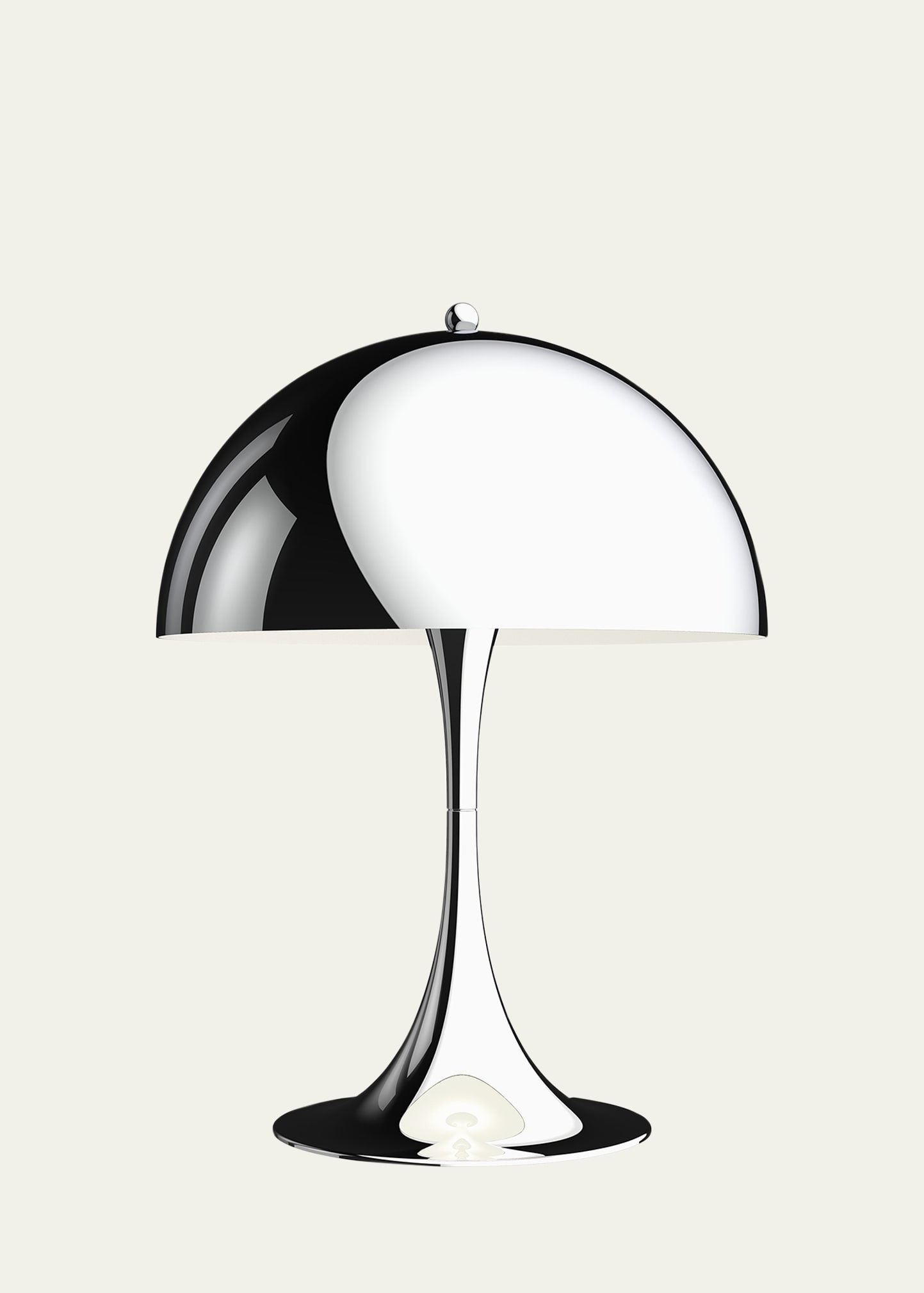Louis Poulsen Panthella 320 Table Lamp, High Luster Chrome-plated In High Lustre Chrom