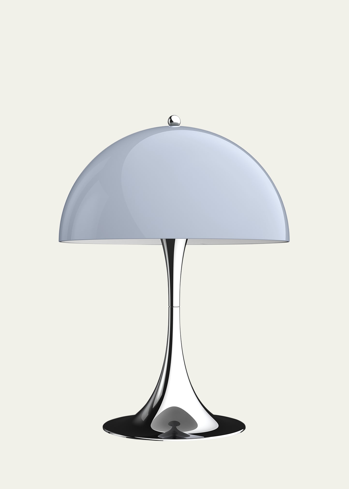 Louis Poulsen Panthella 320 Table Lamp, Grey Opal Acrylic In Grey