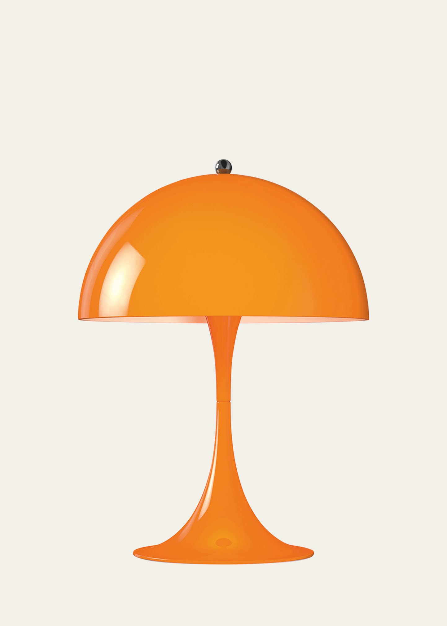 Shop Louis Poulsen Panthella Mini Lamp - 13" In Orange