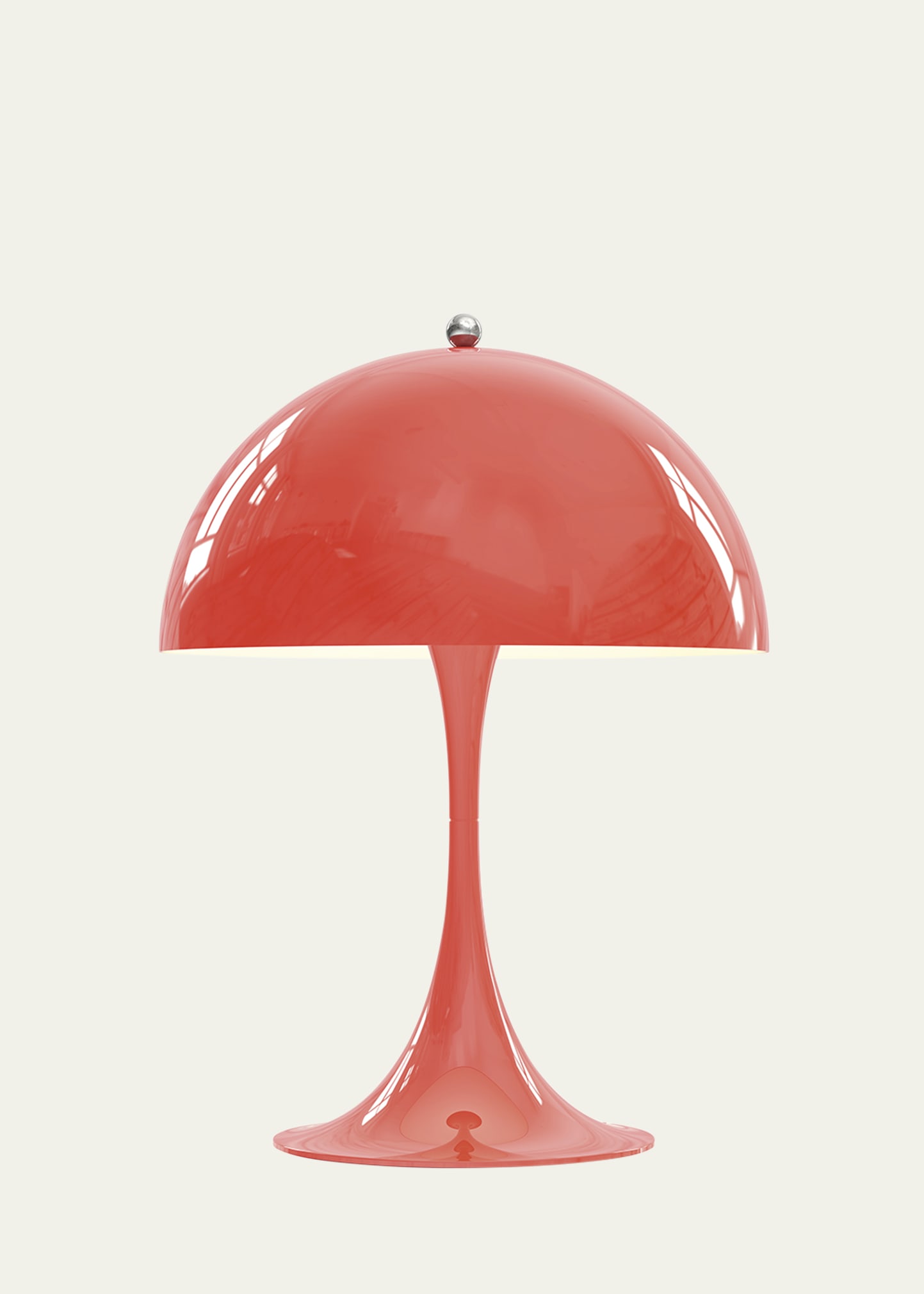 Louis Poulsen Panthella Mini Lamp - 13" In Coral