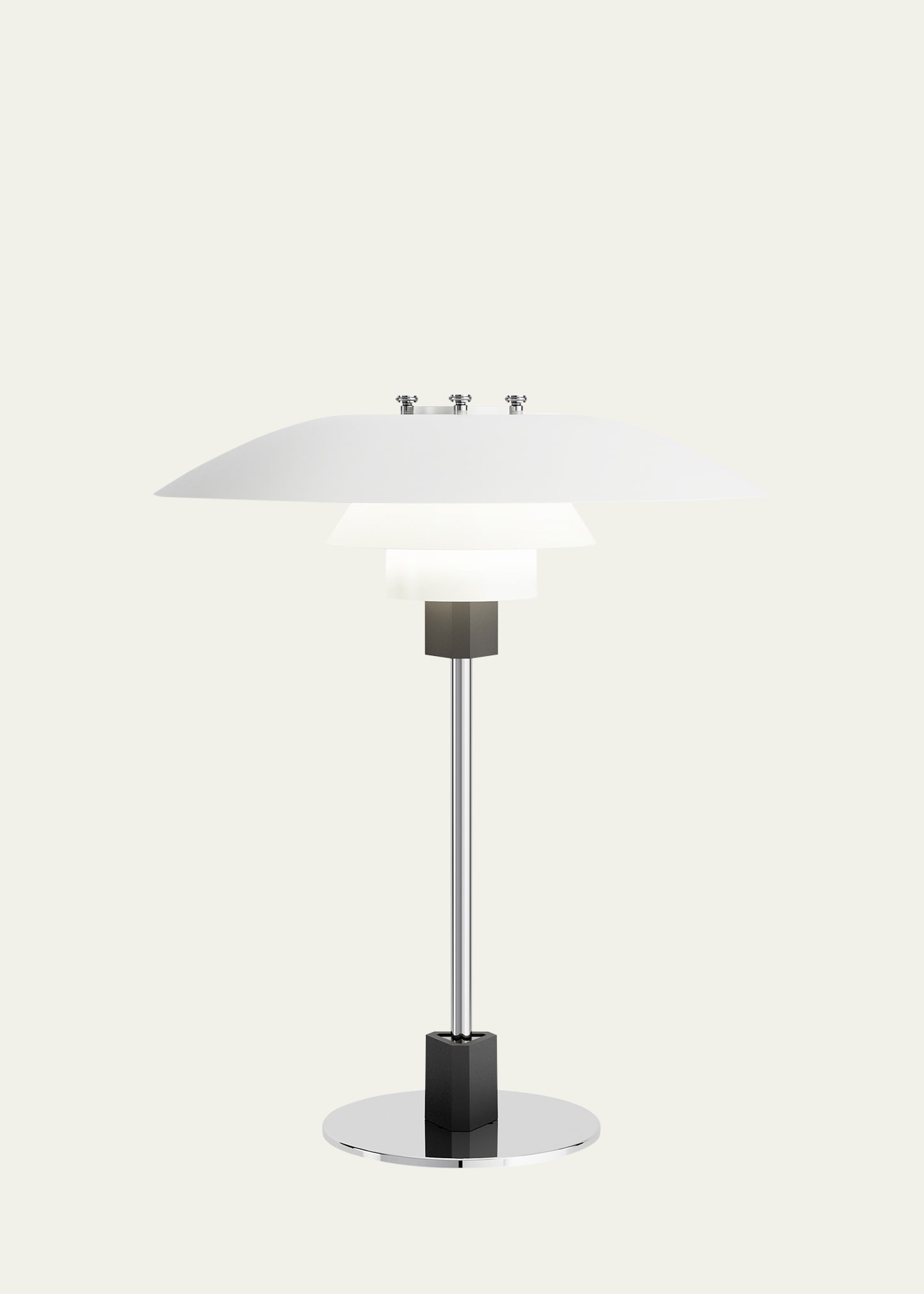 Louis Poulsen Ph 4/3 White Glass Table Lamp