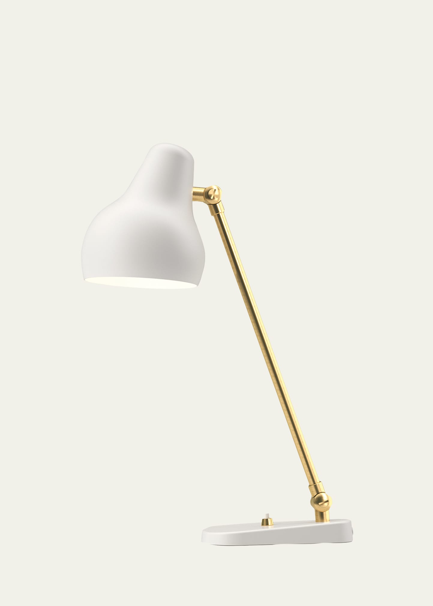 Louis Poulsen Vl38 Table Lamp In White