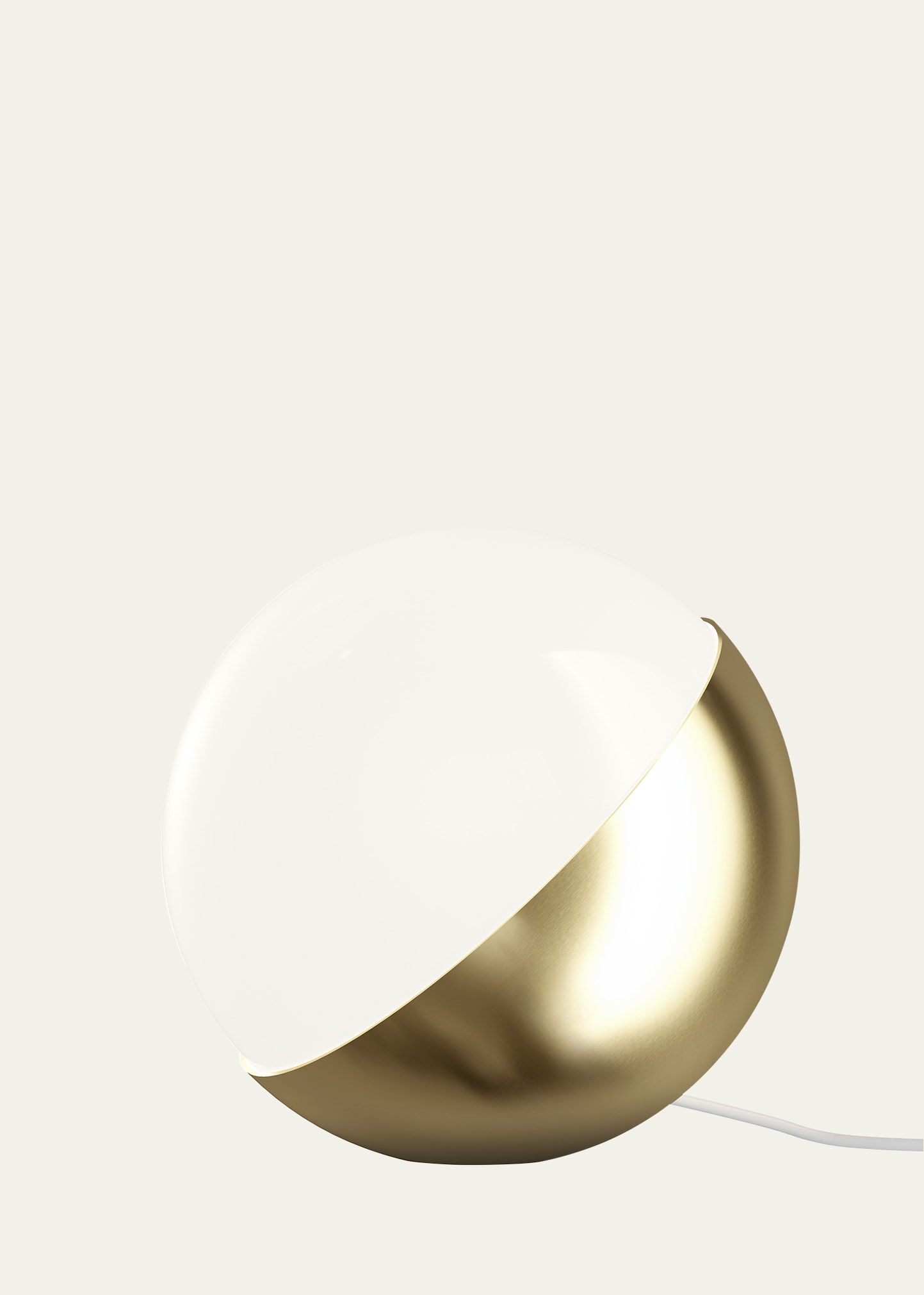 Louis Poulsen Vl Studio Brass Table/floor Lamp, 9.8" Round