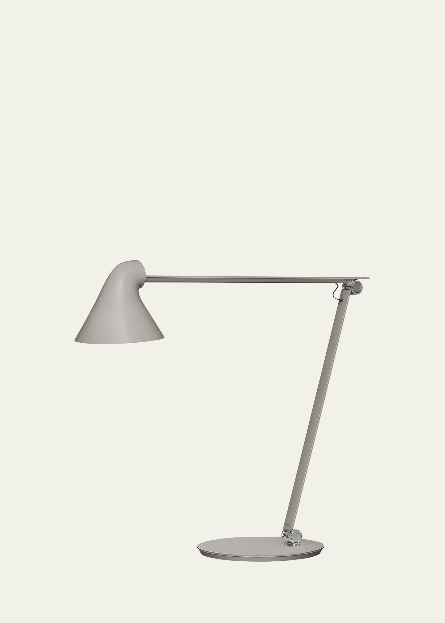 Louis Poulsen Njp Table Lamp In Light Aluminum Gr