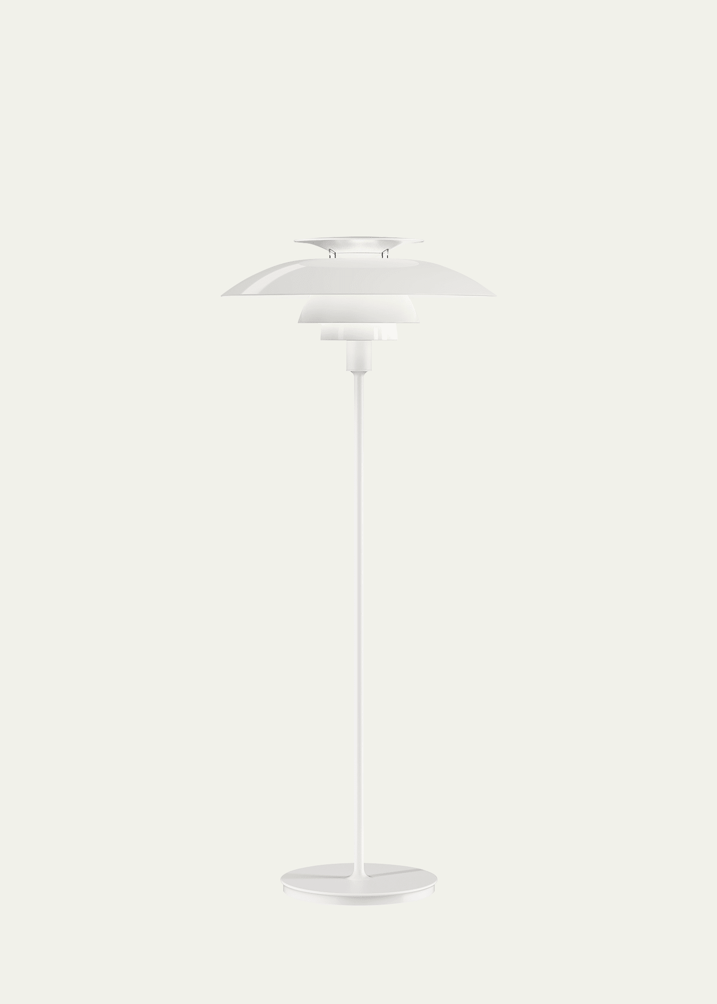 Louis Poulsen Ph 80 Floor Lamp In White