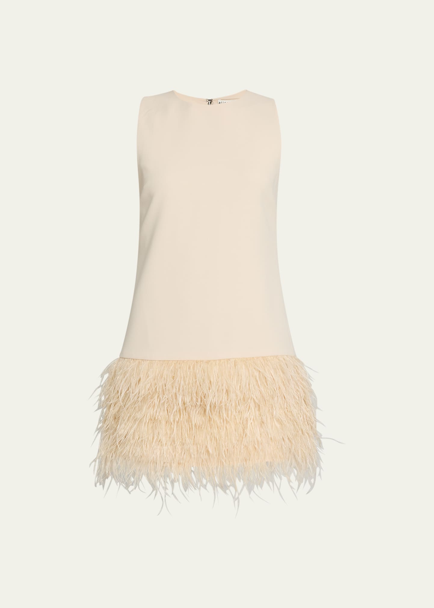 Alice and olivia feather dress best sale