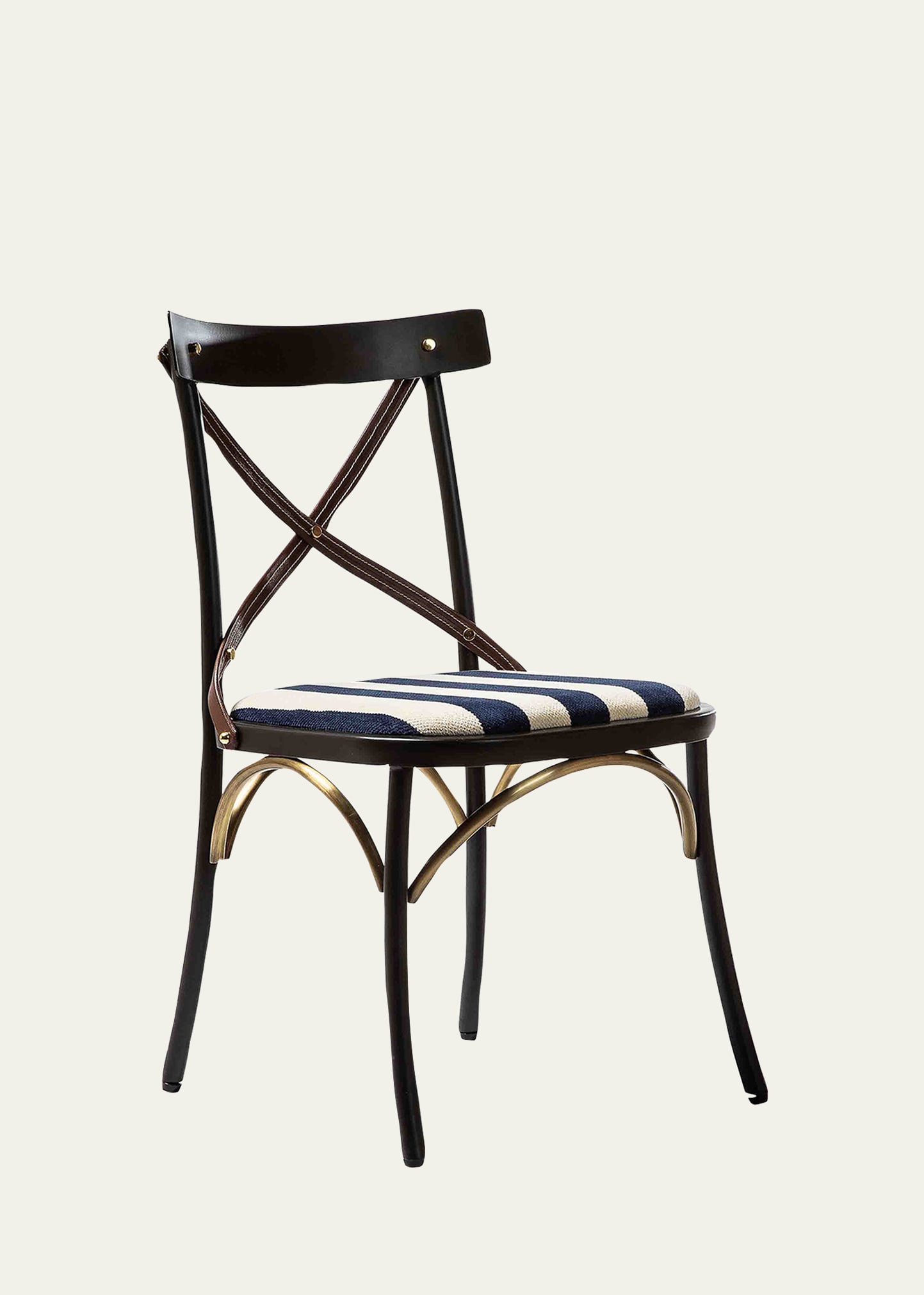 Mackenzie-childs Flatiron Chair In Navy