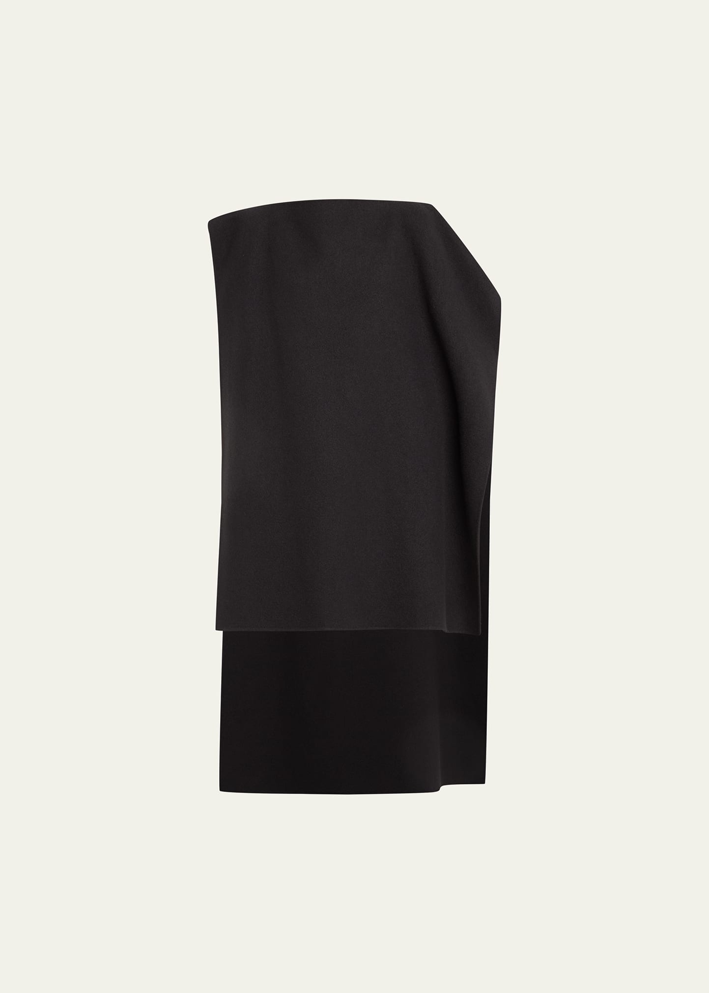 The Row Keran Cashmere Top In Faded Black