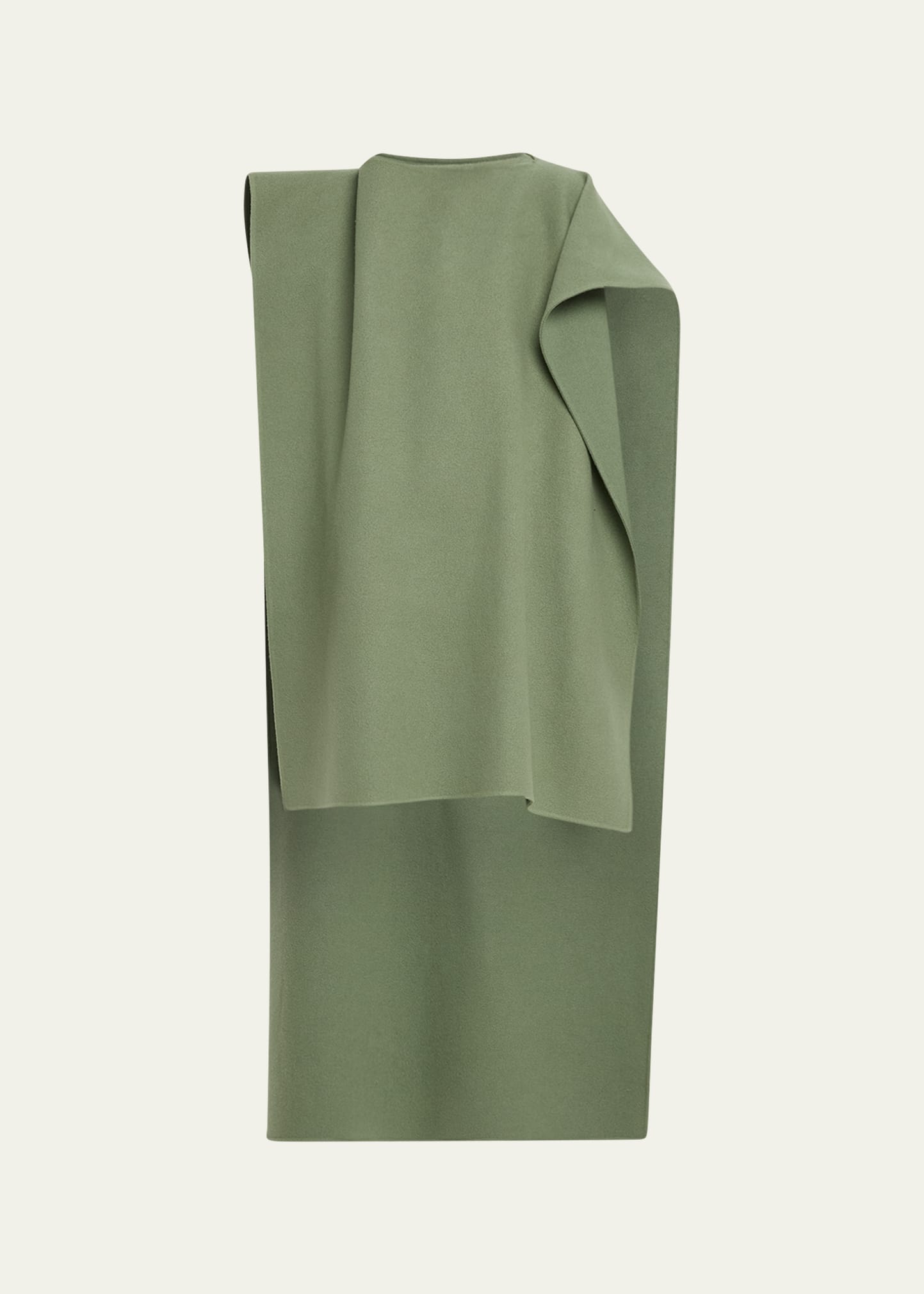 The Row Keran Cashmere Top In Fern Green