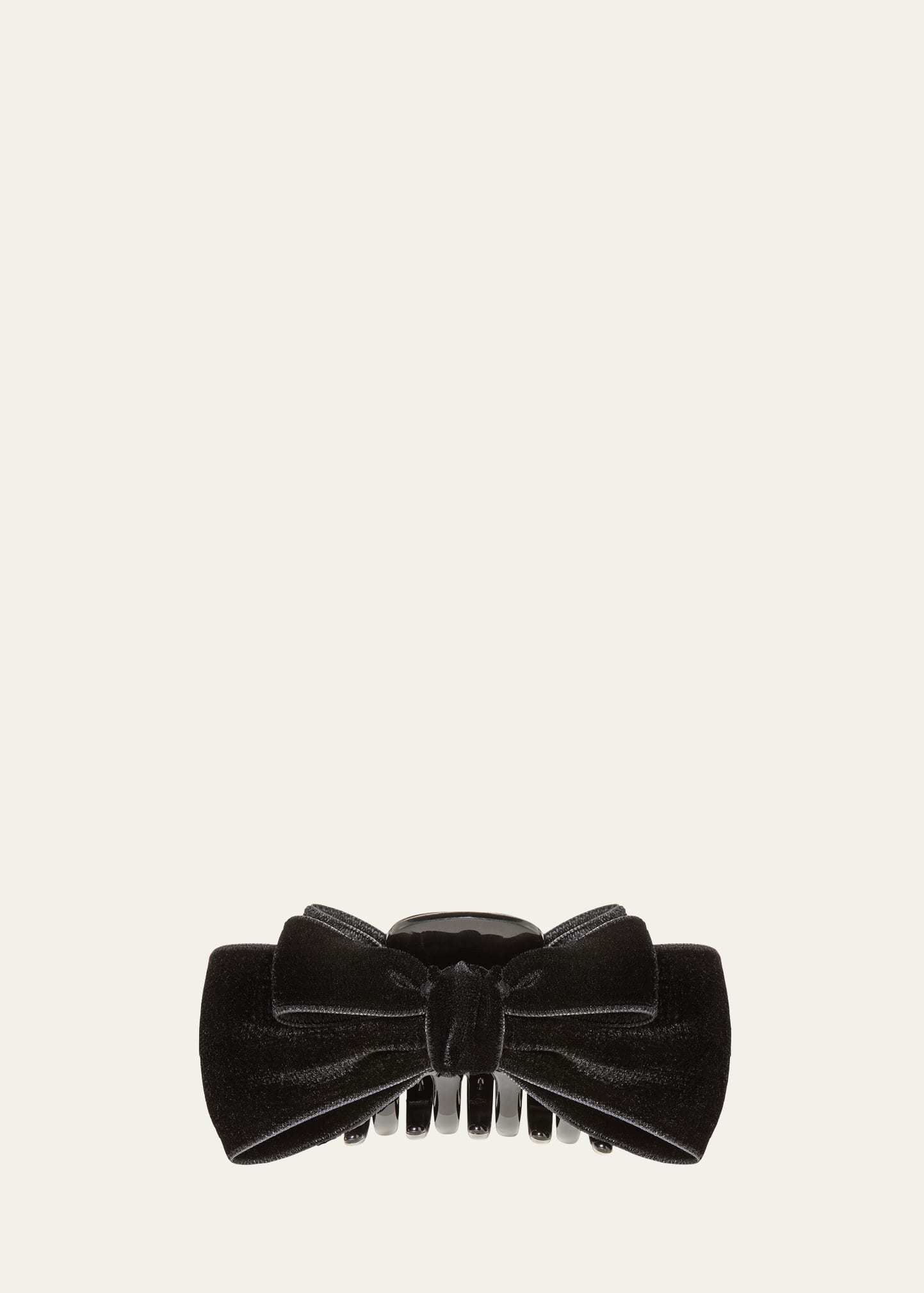 Jennifer Behr Matilda Bow-detailed Claw Clip In Black