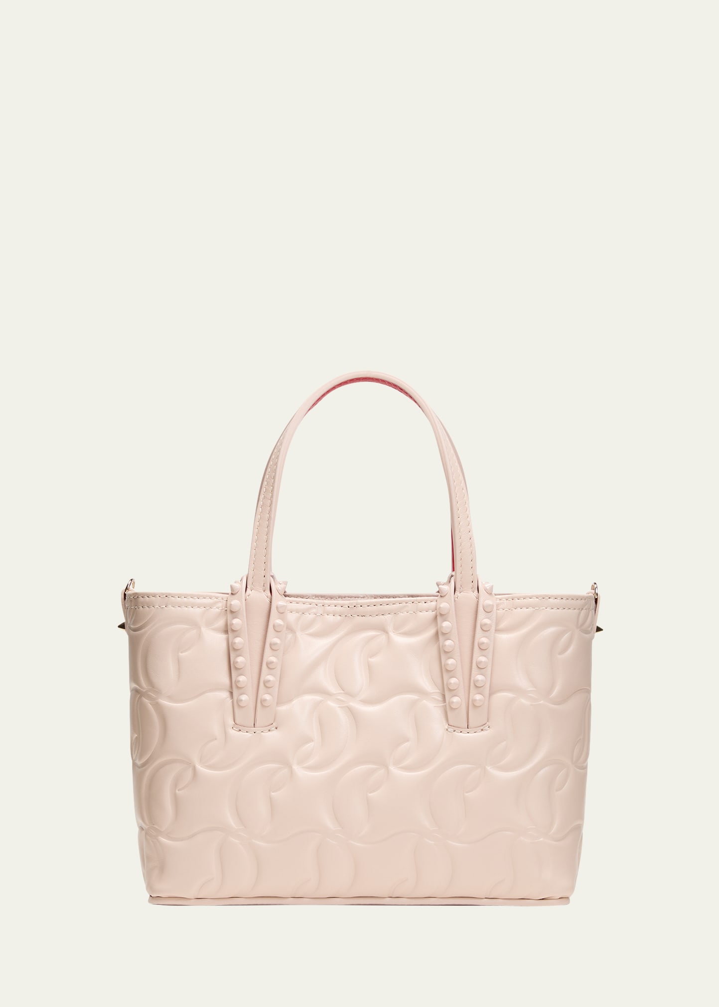 Cabata Mini Tote in CL Embossed Nappa Leather