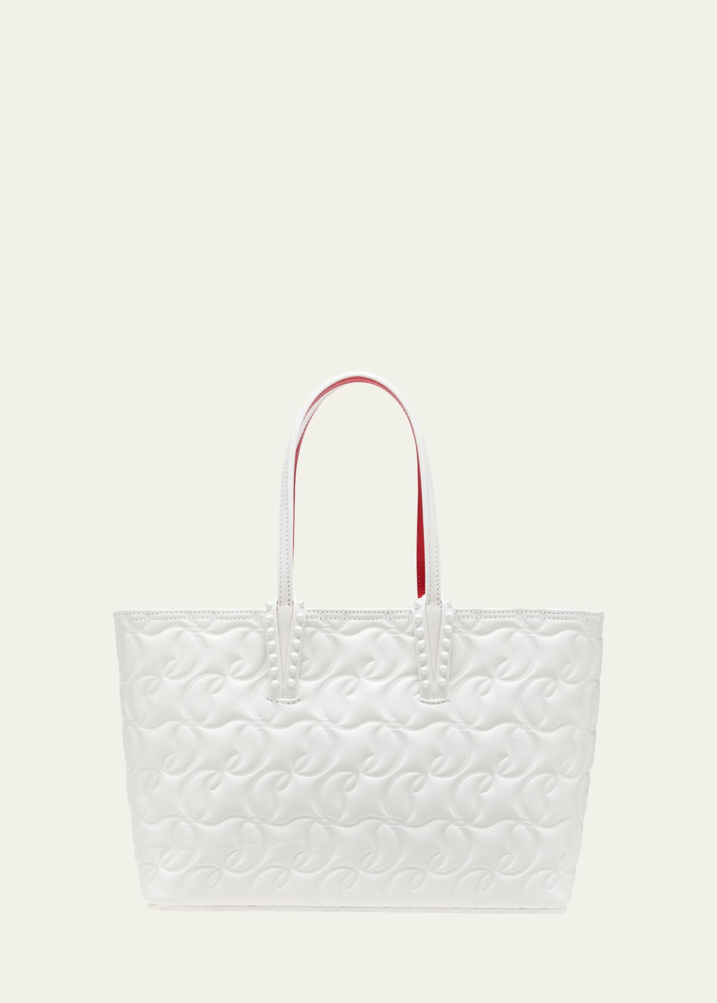 Cabata Small Tote in CL Embossed Nappa Leather