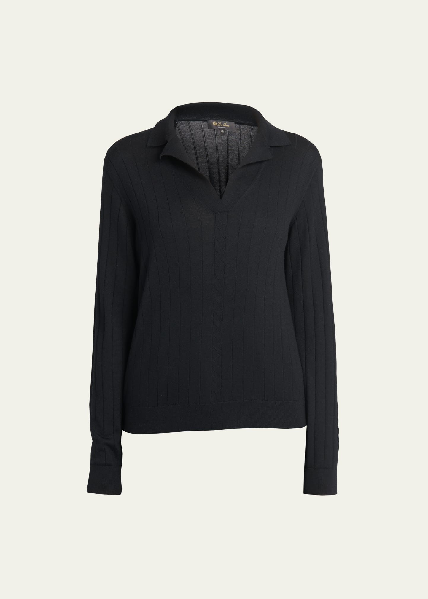 Porirua Cashmere Polo Sweater