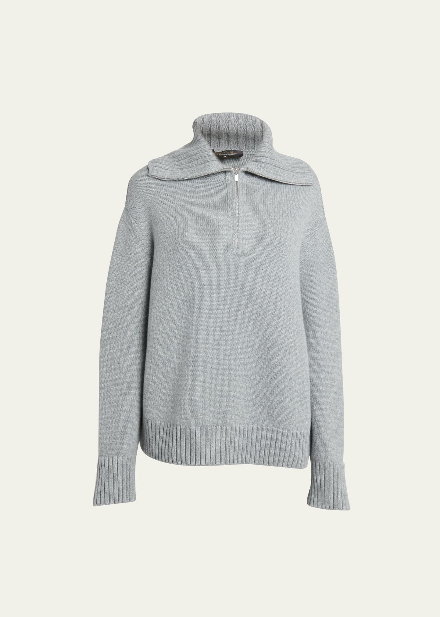 Parksville Cashmere Quarter-Zip Sweater