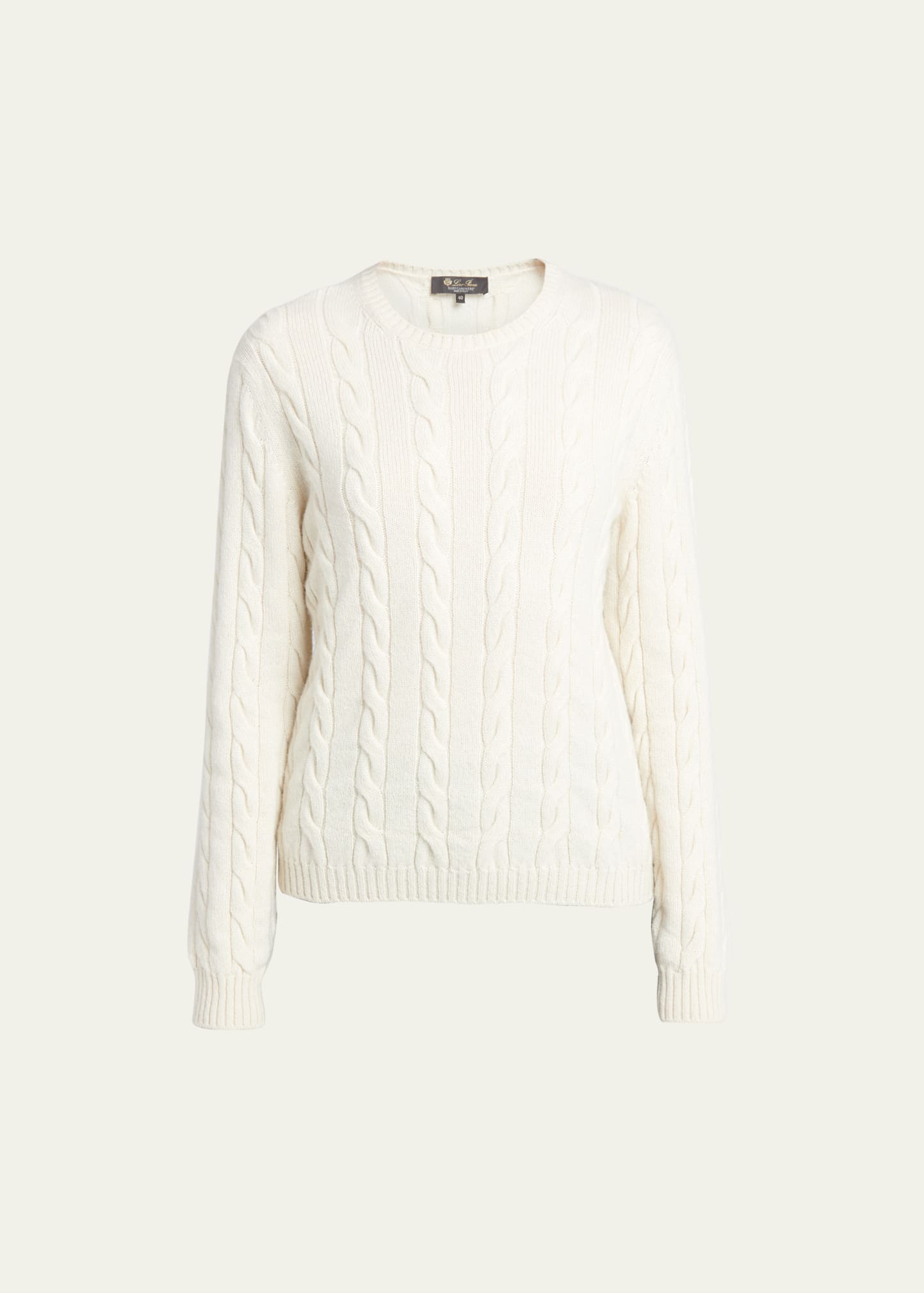 Napier Cable Cashmere Sweater