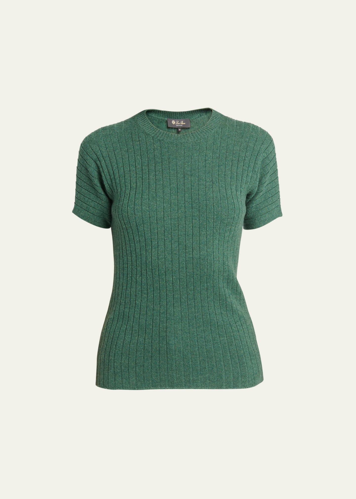 Maras Short-Sleeve Cashmere Sweater