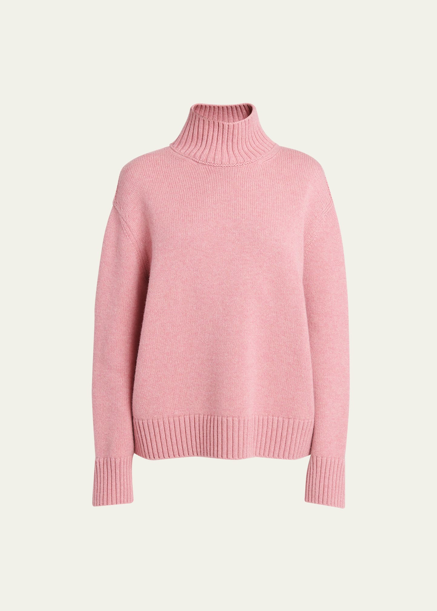 Loro Piana Parksville High-neck Cashmere Sweater In 30c8 Pink Opal Me