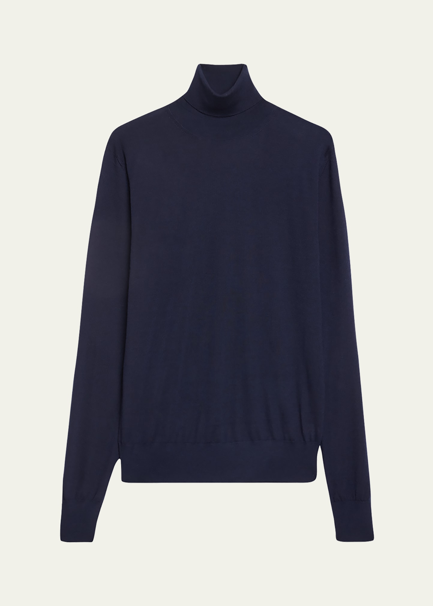 The Row Stepny Wool And Cashmere-blend Turtleneck Sweater In Royal Blue