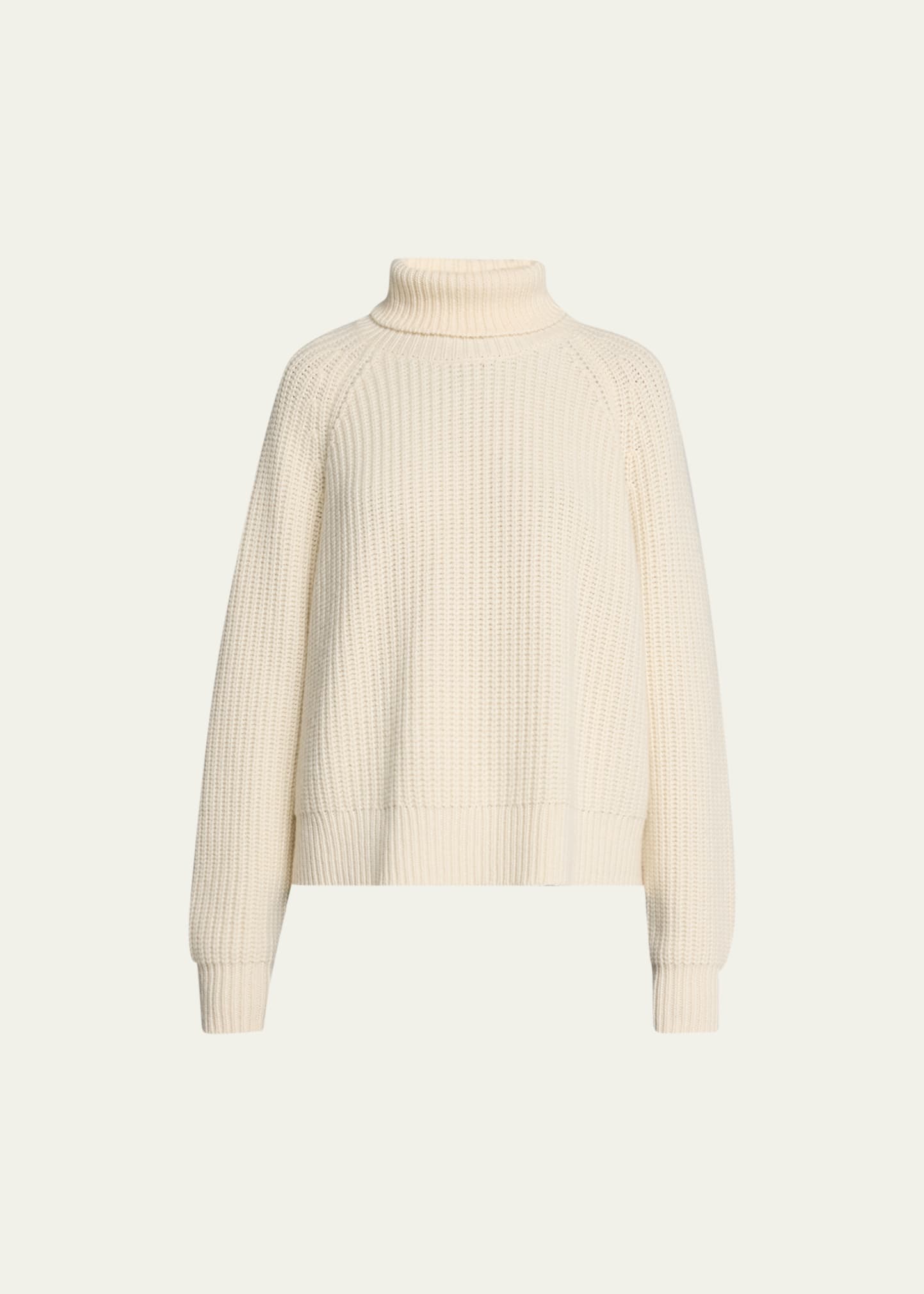 Shop Nili Lotan Amaya Cashmere Turtleneck Sweater In Ivory