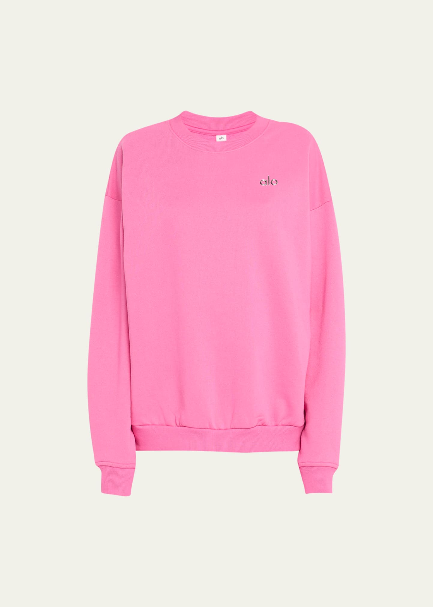 Alo Yoga Accolade Sweatshirt In Paradise Pink