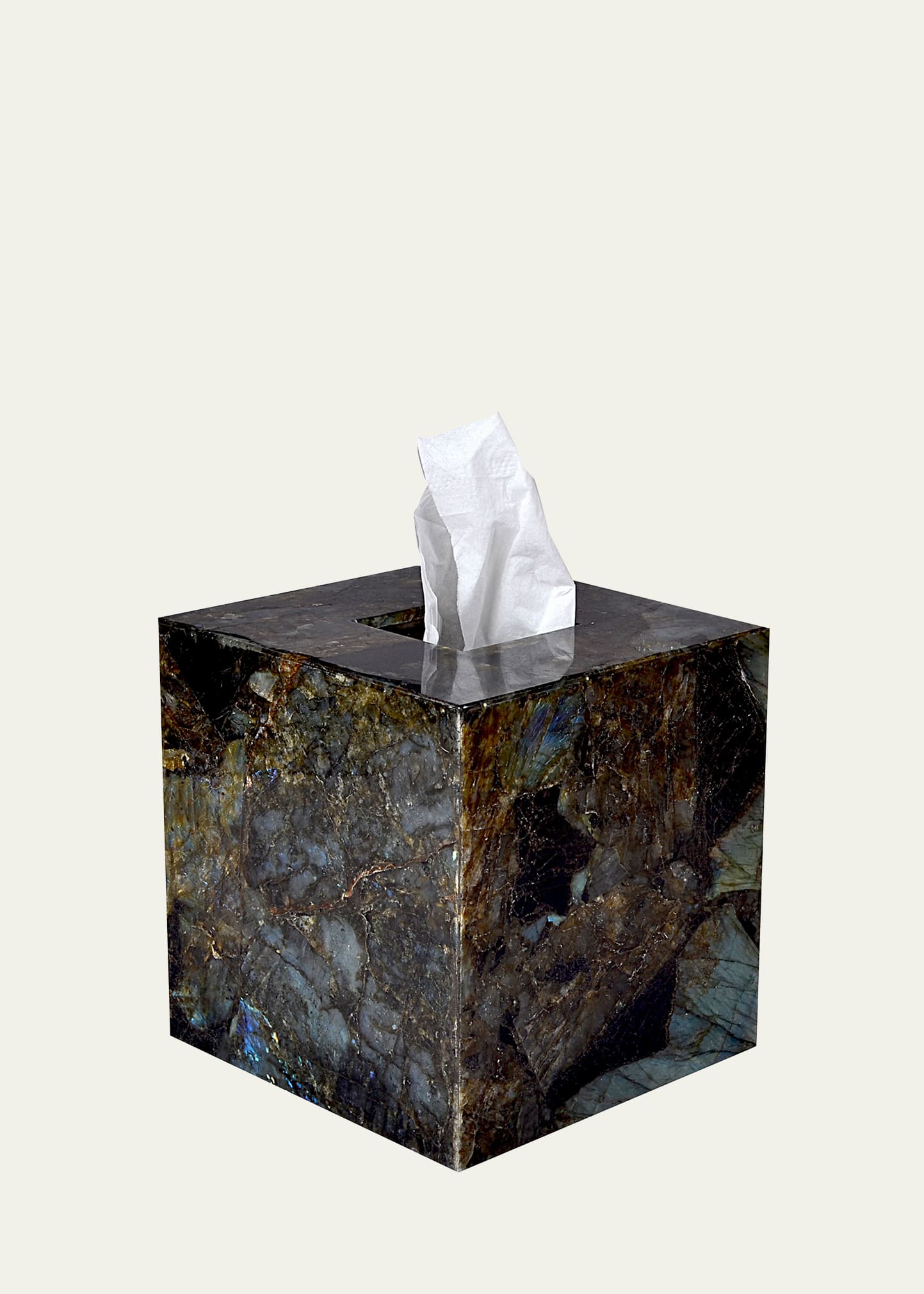 Taj Labradorite Boutique Tissue Box Cover