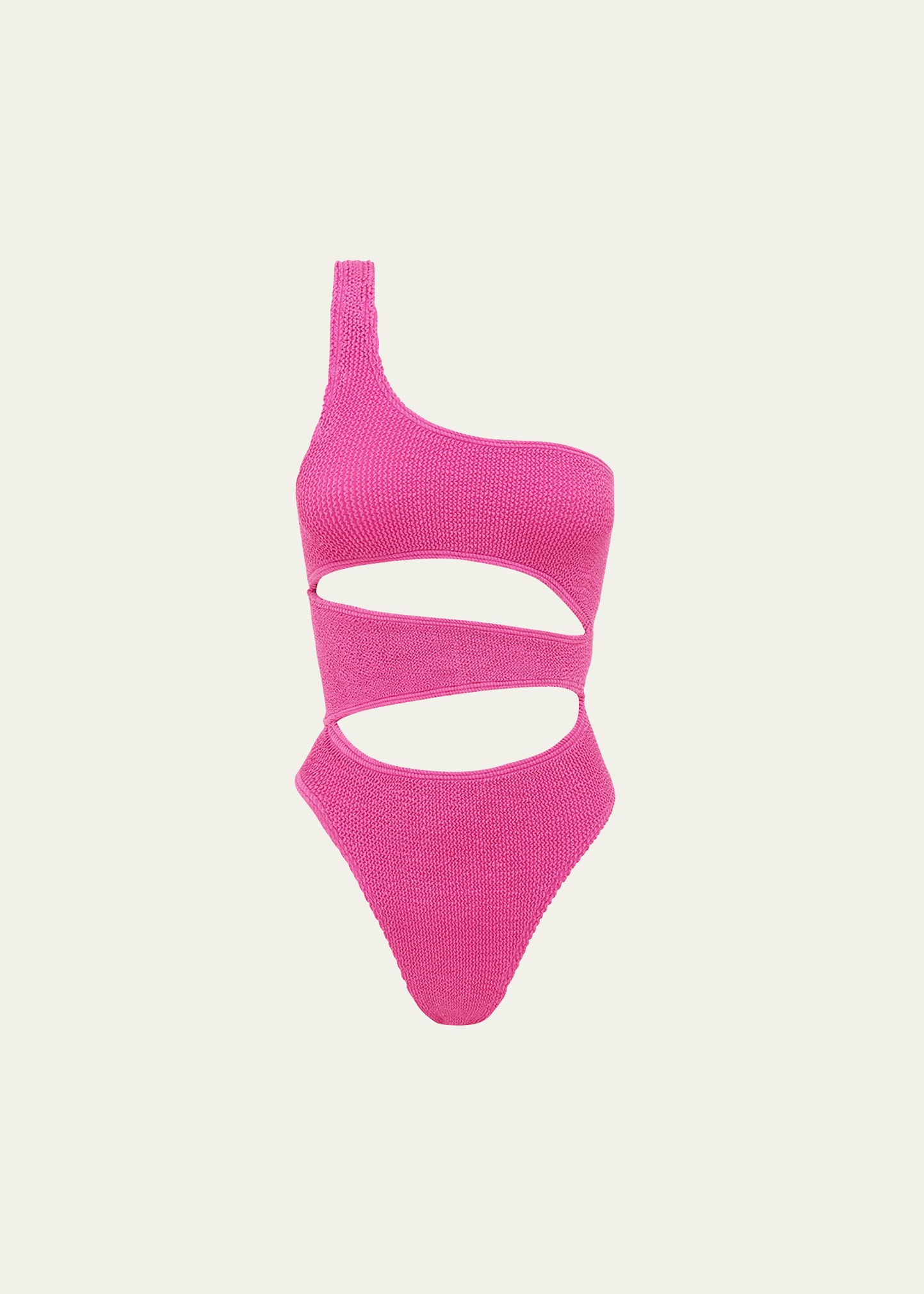 Rico Asymmetric Cutout One-Piece Swimsuit