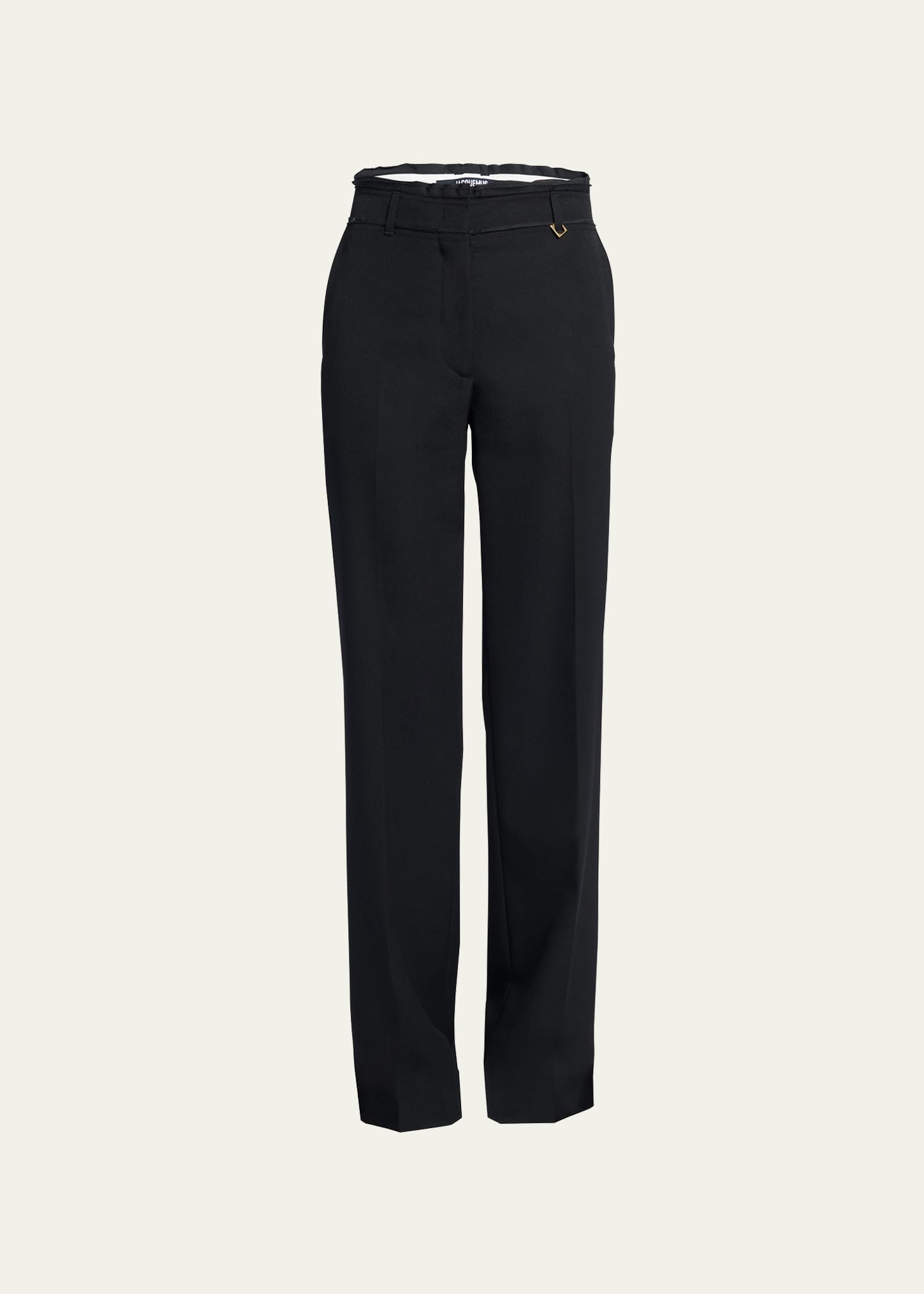 Le Pantalon Ficelle Wool Trousers