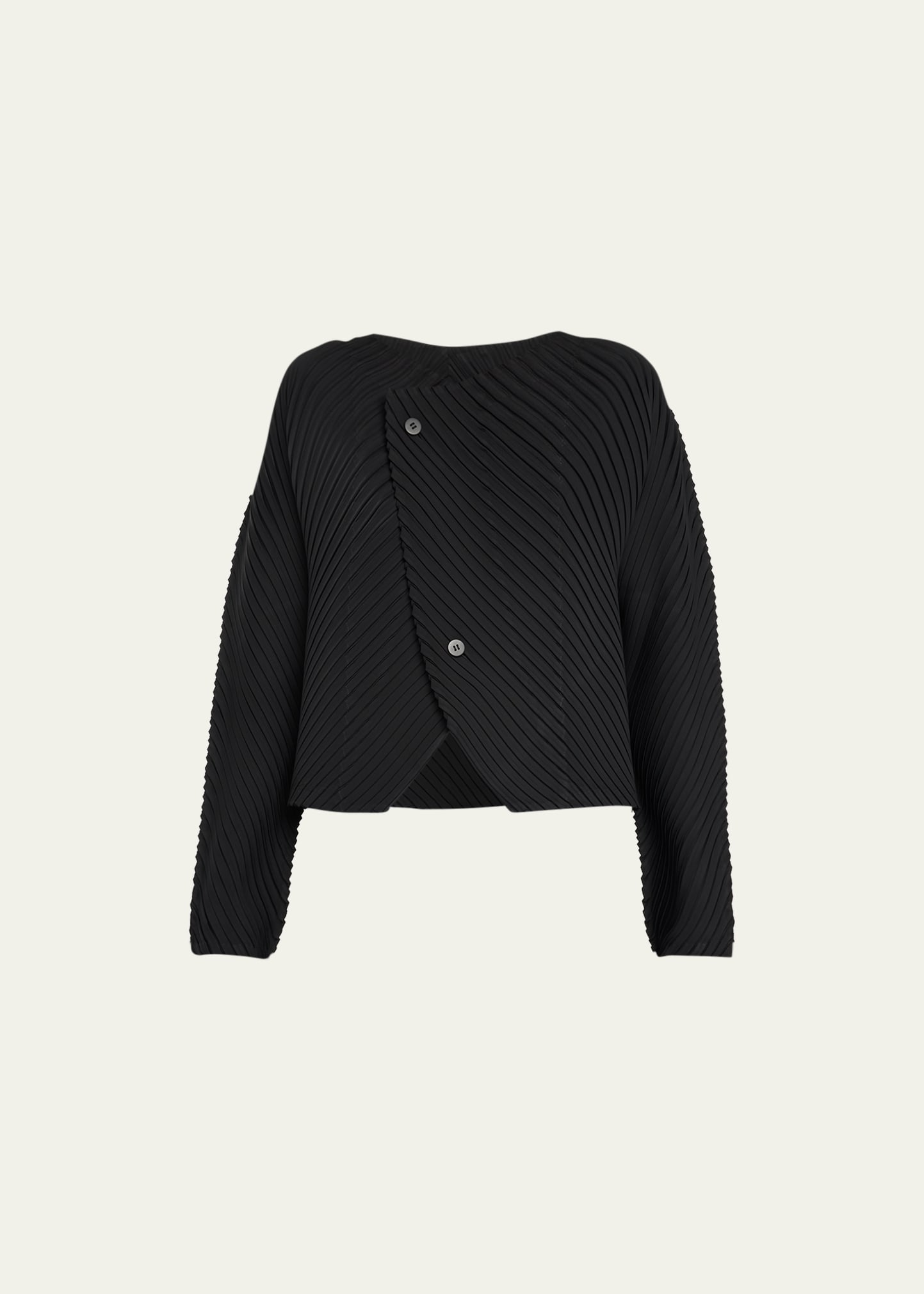 Issey Miyake Reiteration Pleated Short Jacket | Smart Closet